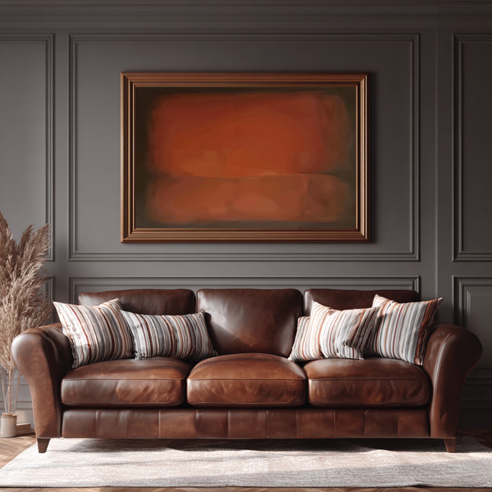 Earthy Abstract Painting #EA678