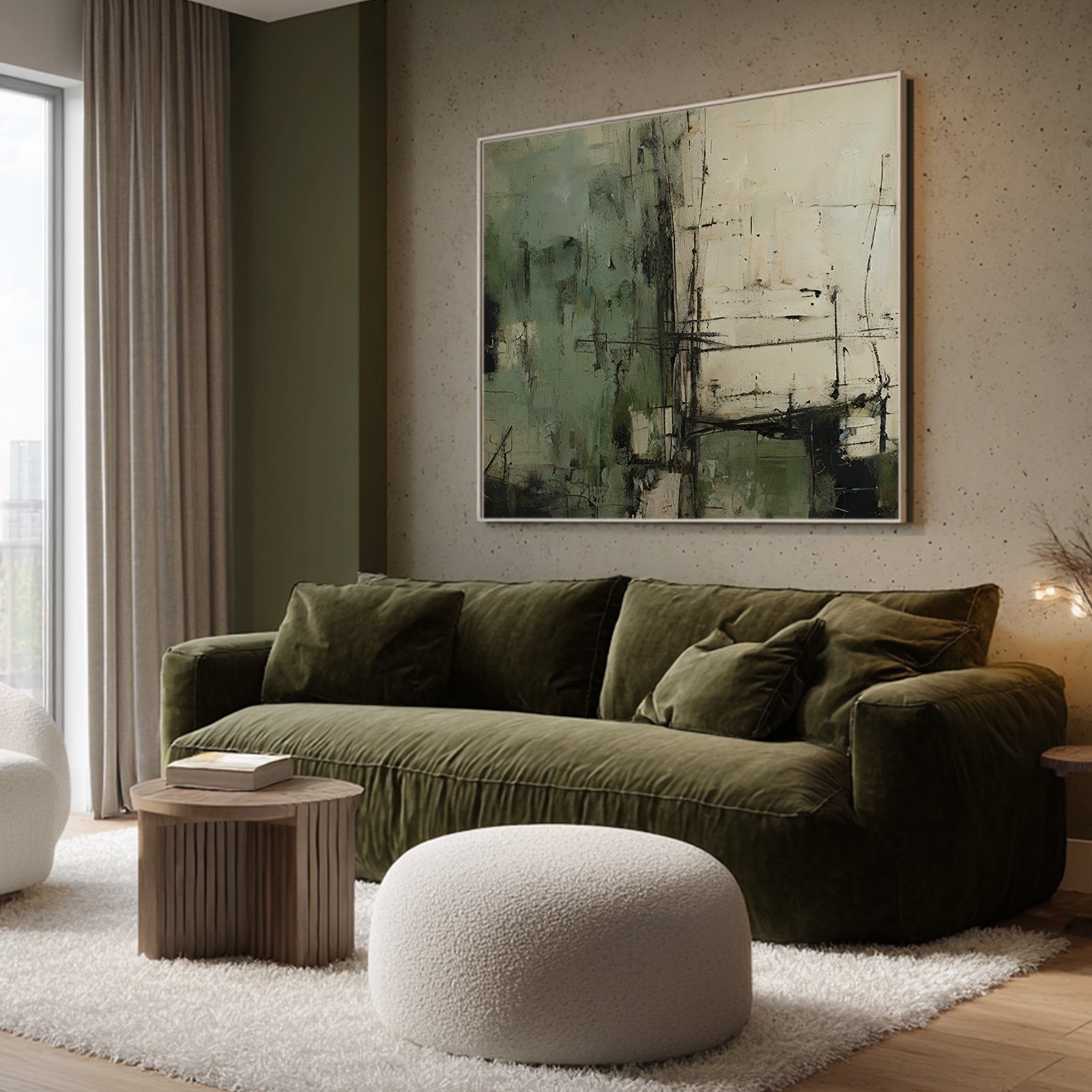 Dynamic Abstract Painting #DA372