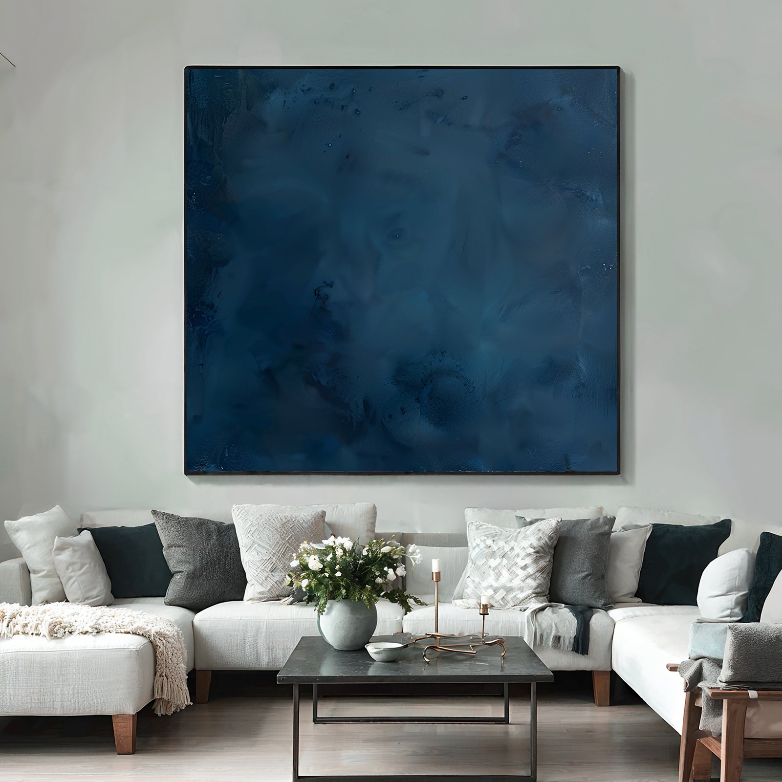 Deep Blue Painting #DB839