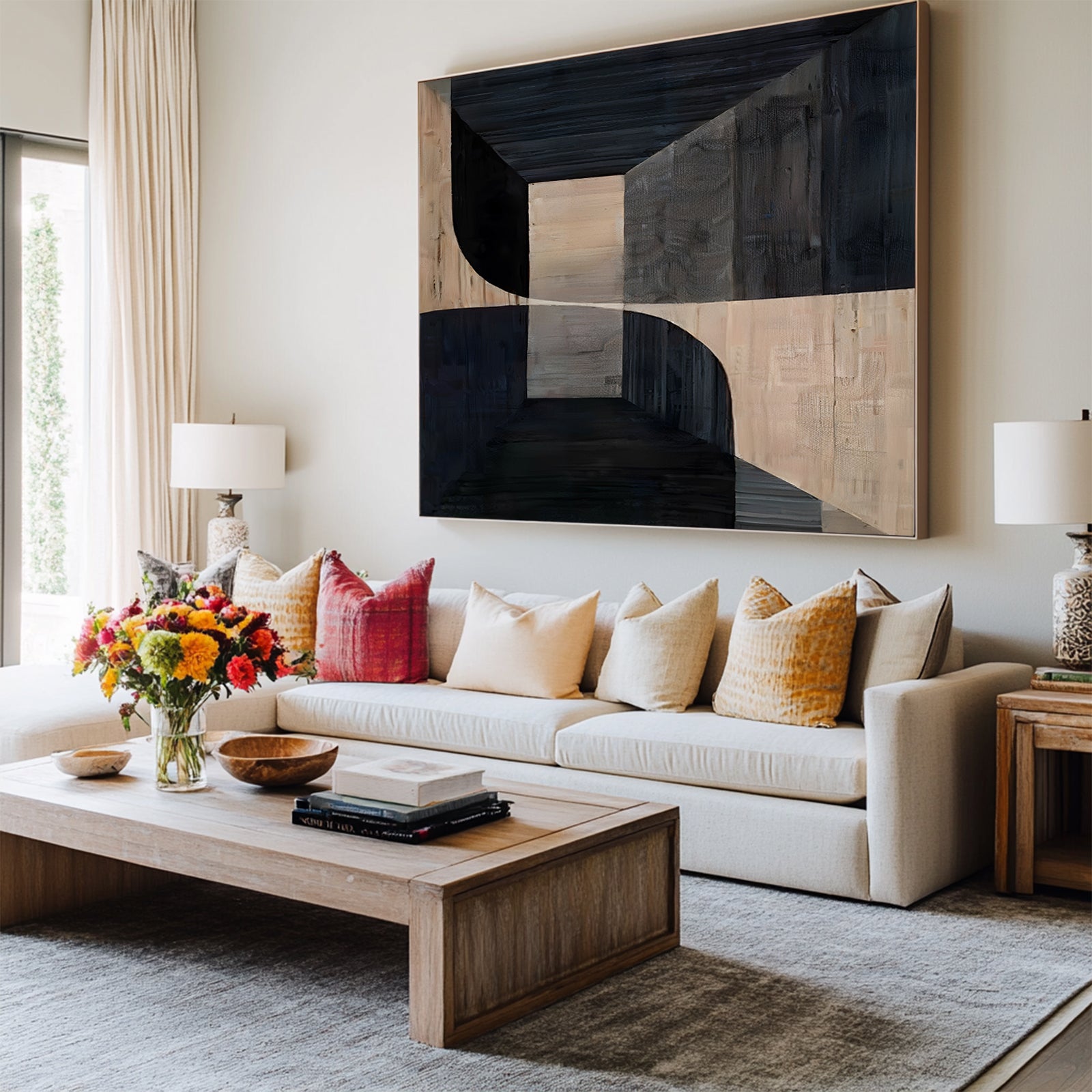 Abstract-Geometric-Painting-#AX1023-02