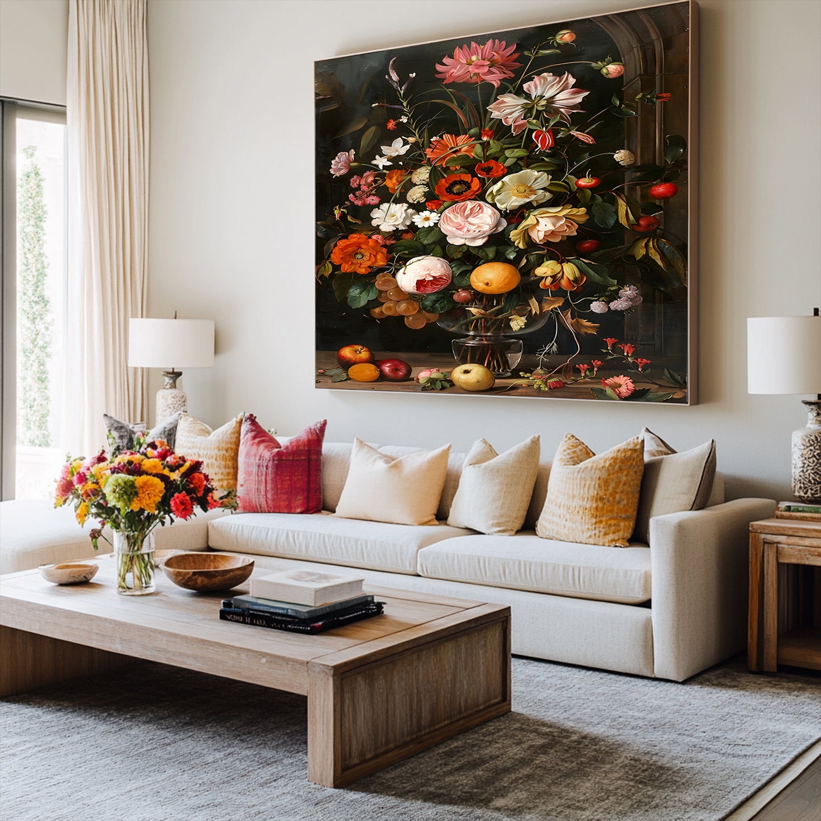 Baroque-Floral-Painting-#BP1024-02