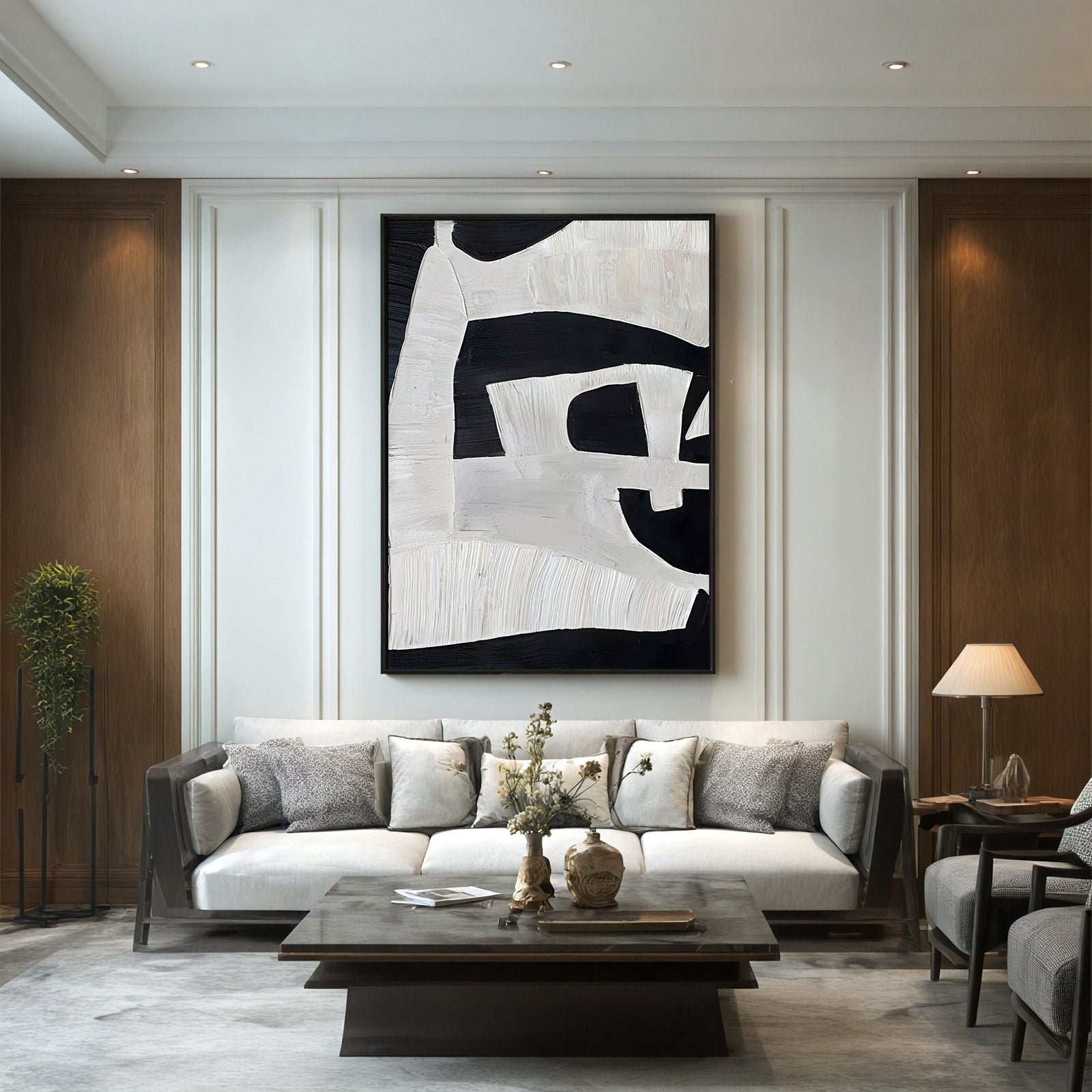 Bold Abstract Painting #AB456