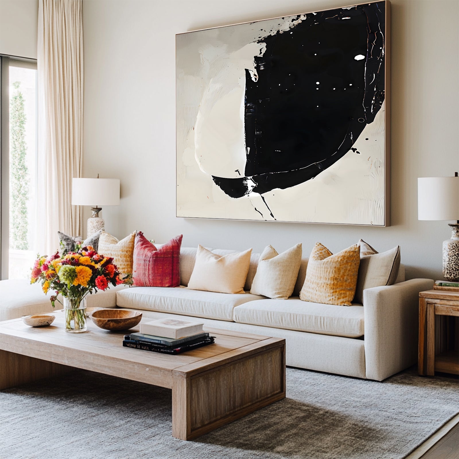 Dramatic-Abstract-Painting-#DA1027-09