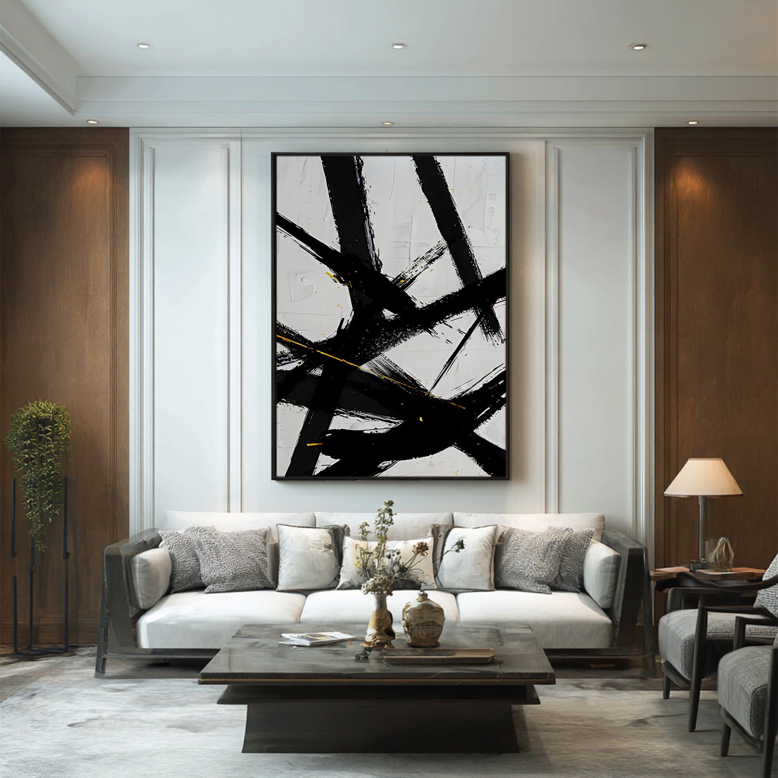 Dynamic Abstract Painting #DA354