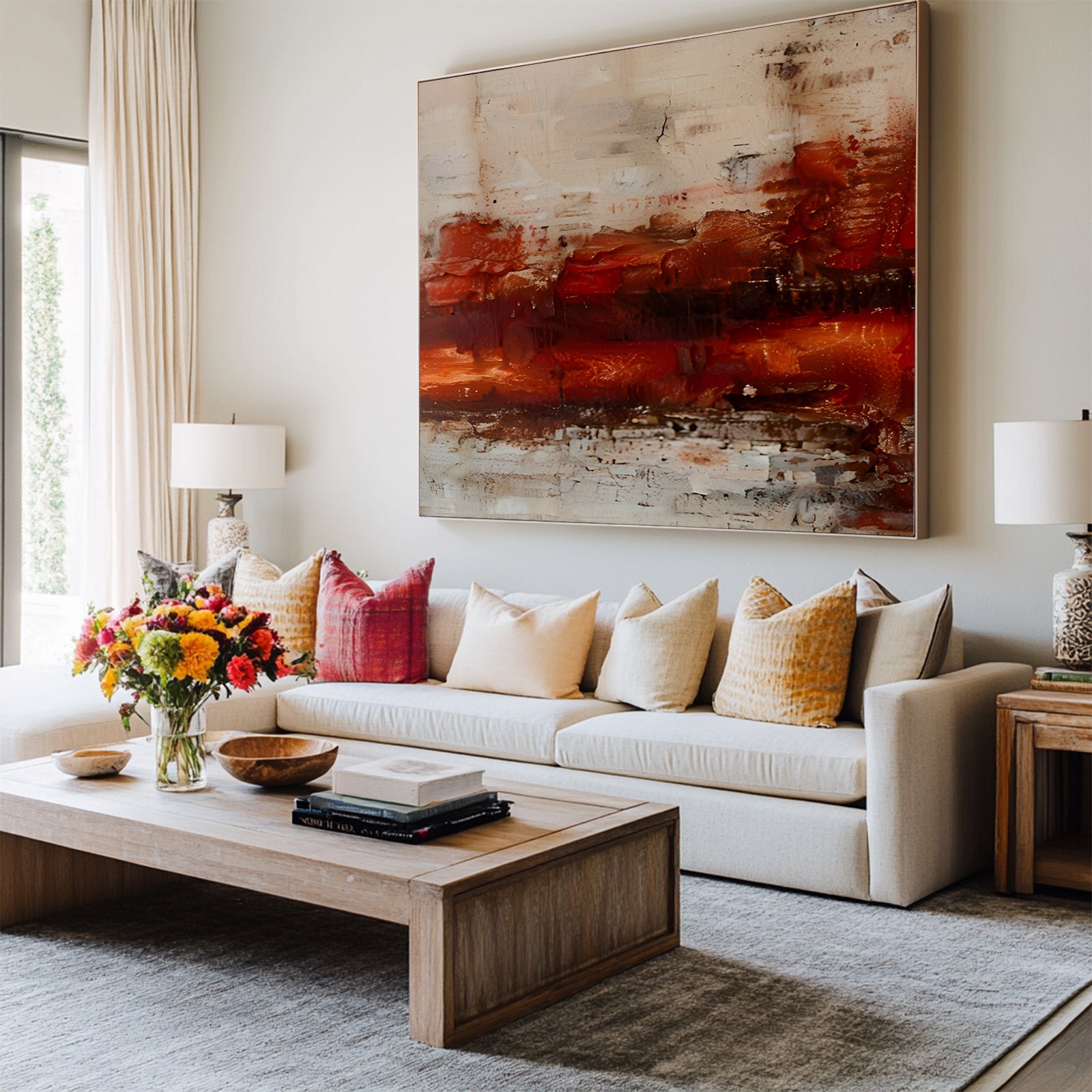 Earthy-Abstract-Expressionist-Painting-#AE1942-11