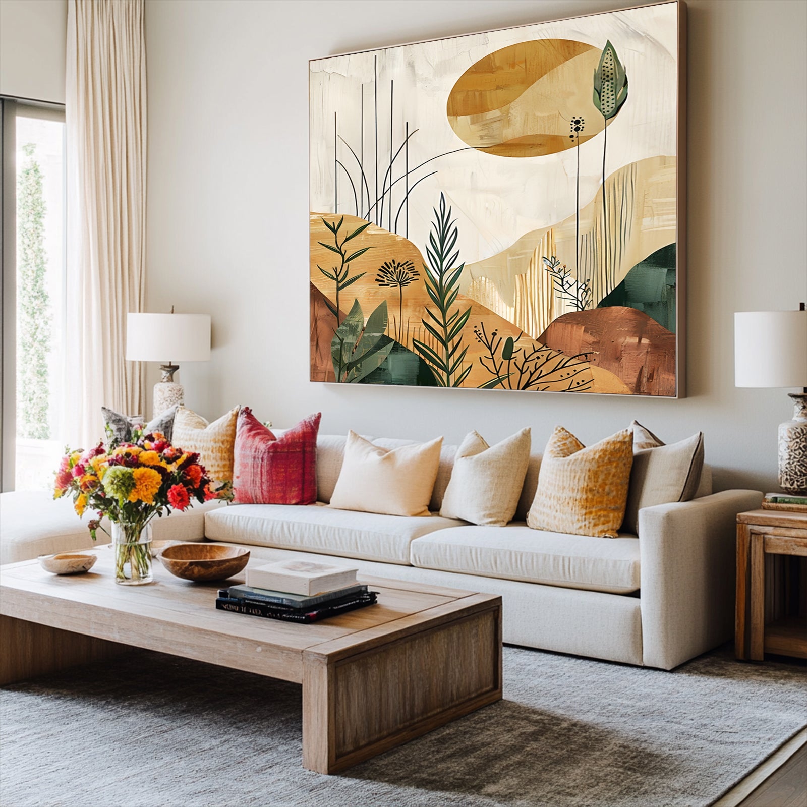 Earthy-Abstract-Painting-#EH462-02