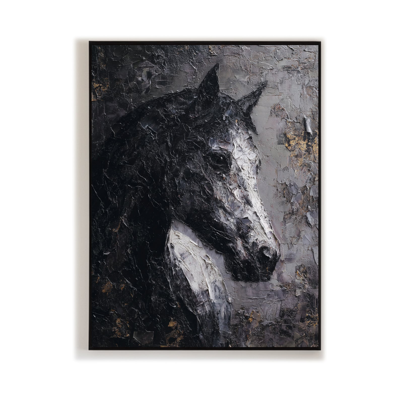Expressionistic-Horse-Painting-#EH1234-01