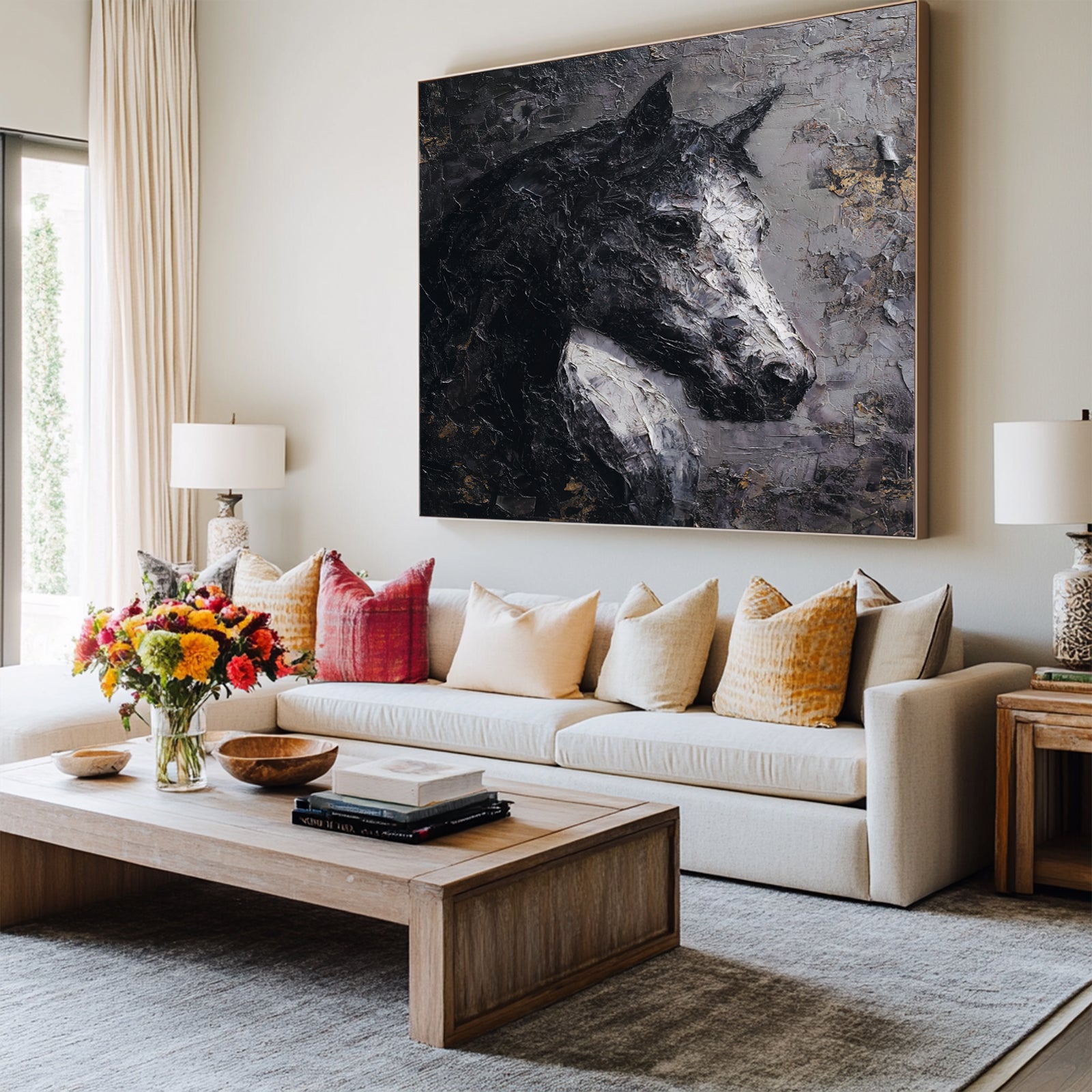 Expressionistic-Horse-Painting-#EH1234-02