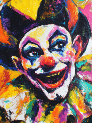 Expressive-Clown-Painting-#ECP342-12