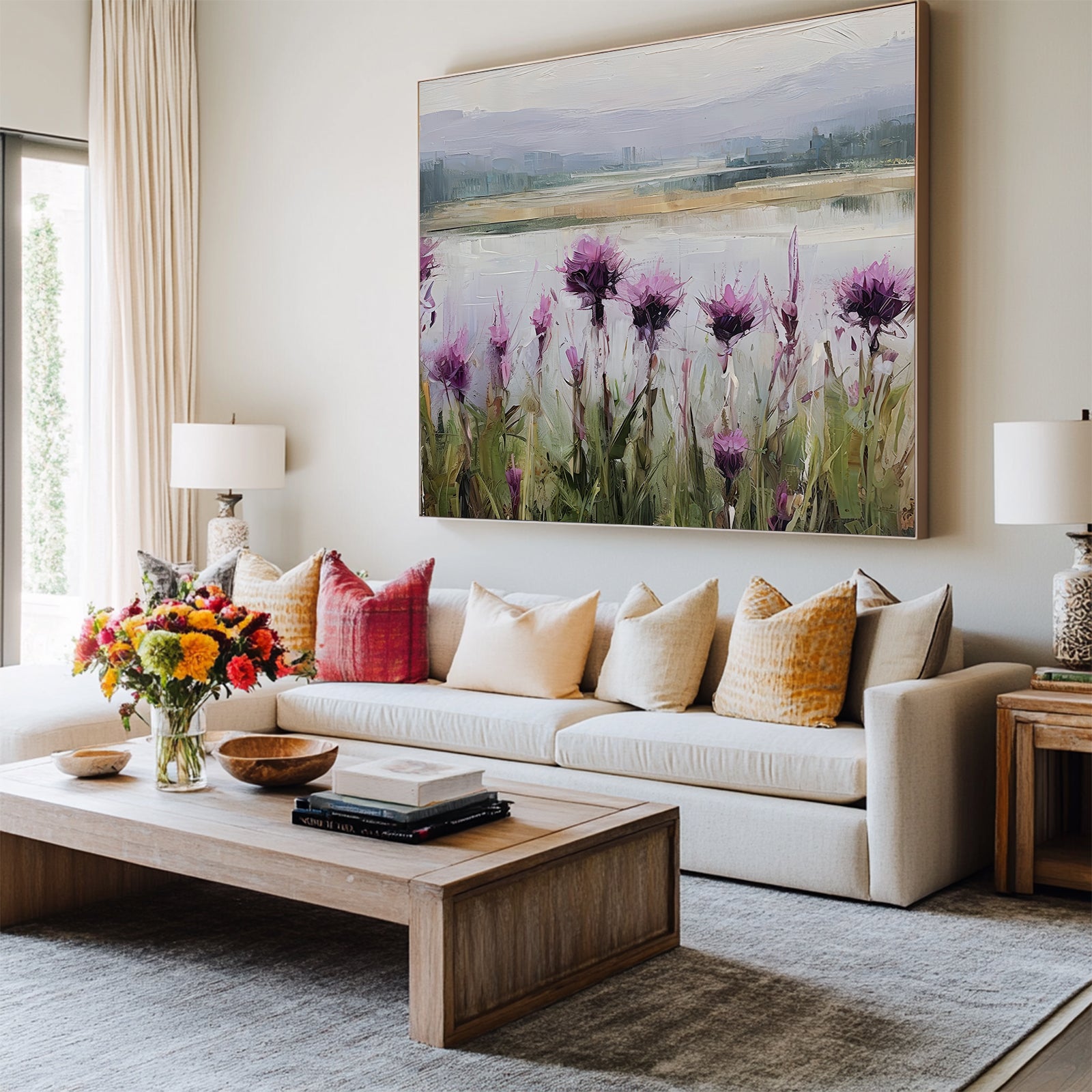 Expressive-Floral-Landscape-Painting-#ELP382-12