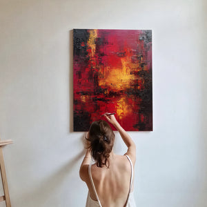 Fiery-Abstract-Painting-#FA352-06