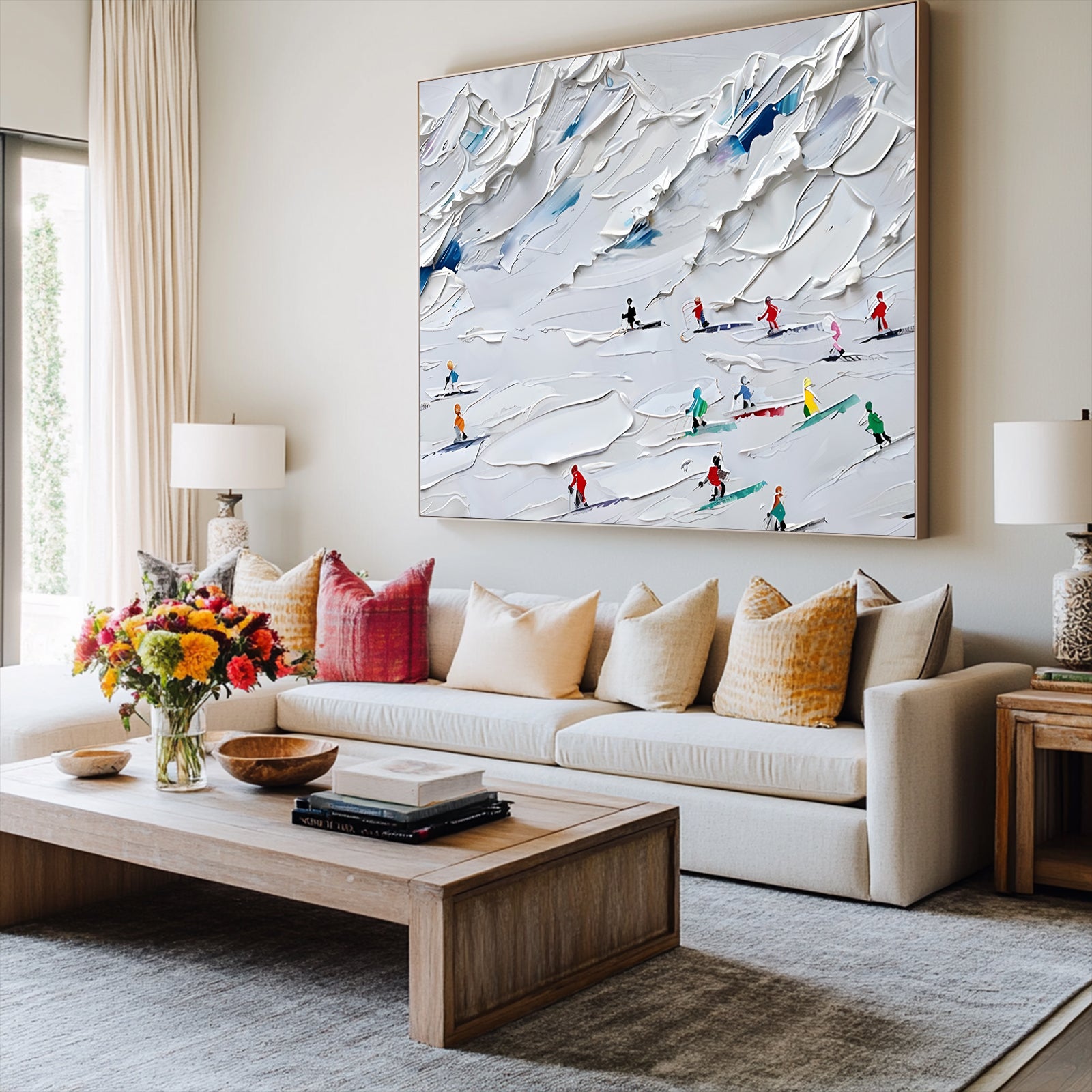 Impasto-Skiing-Landscape-Painting-#ISK3741-02