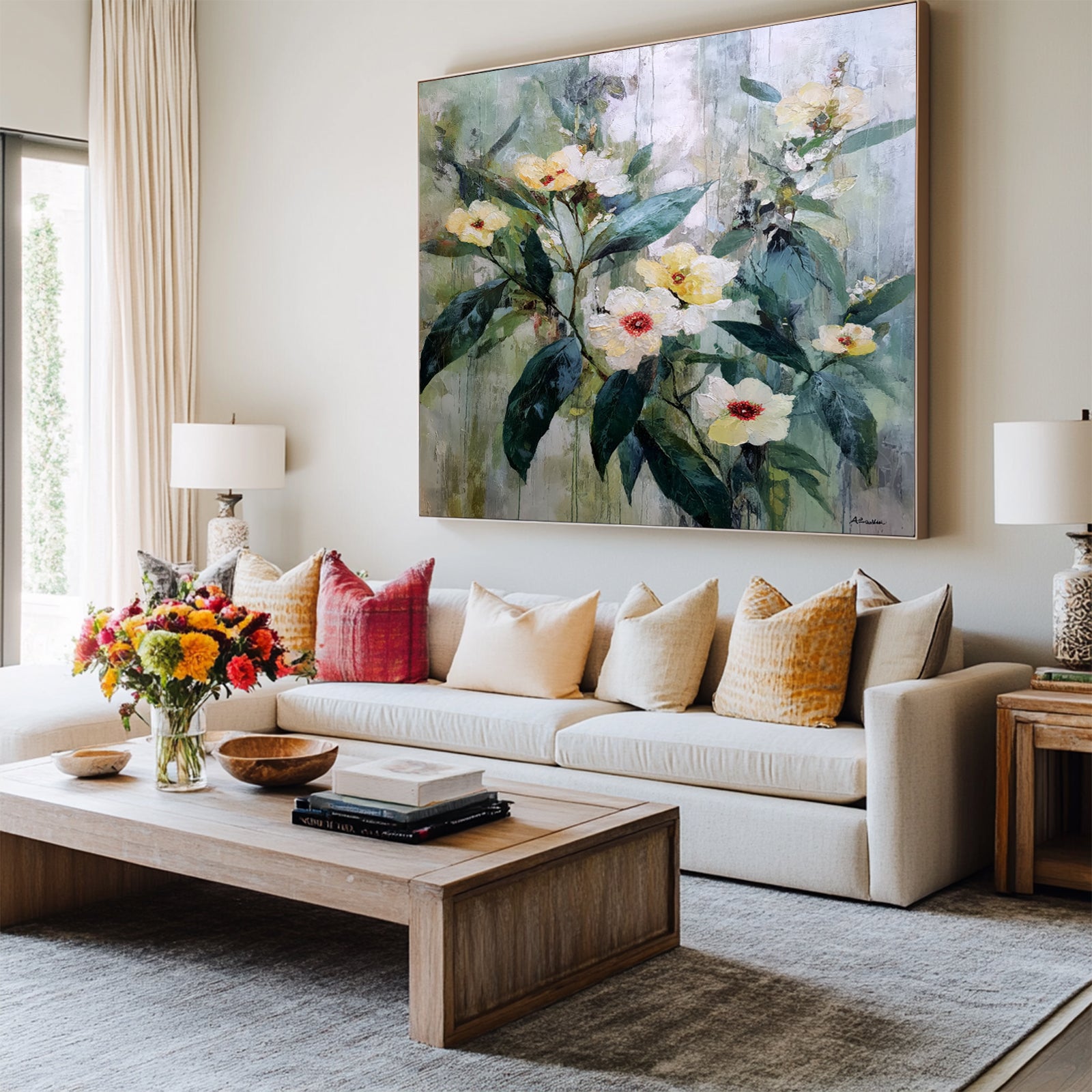 Impressionist-Floral-Painting-#IF391-02