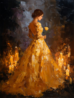 Impressionist-Warm-Tones-Painting-#IW549-10