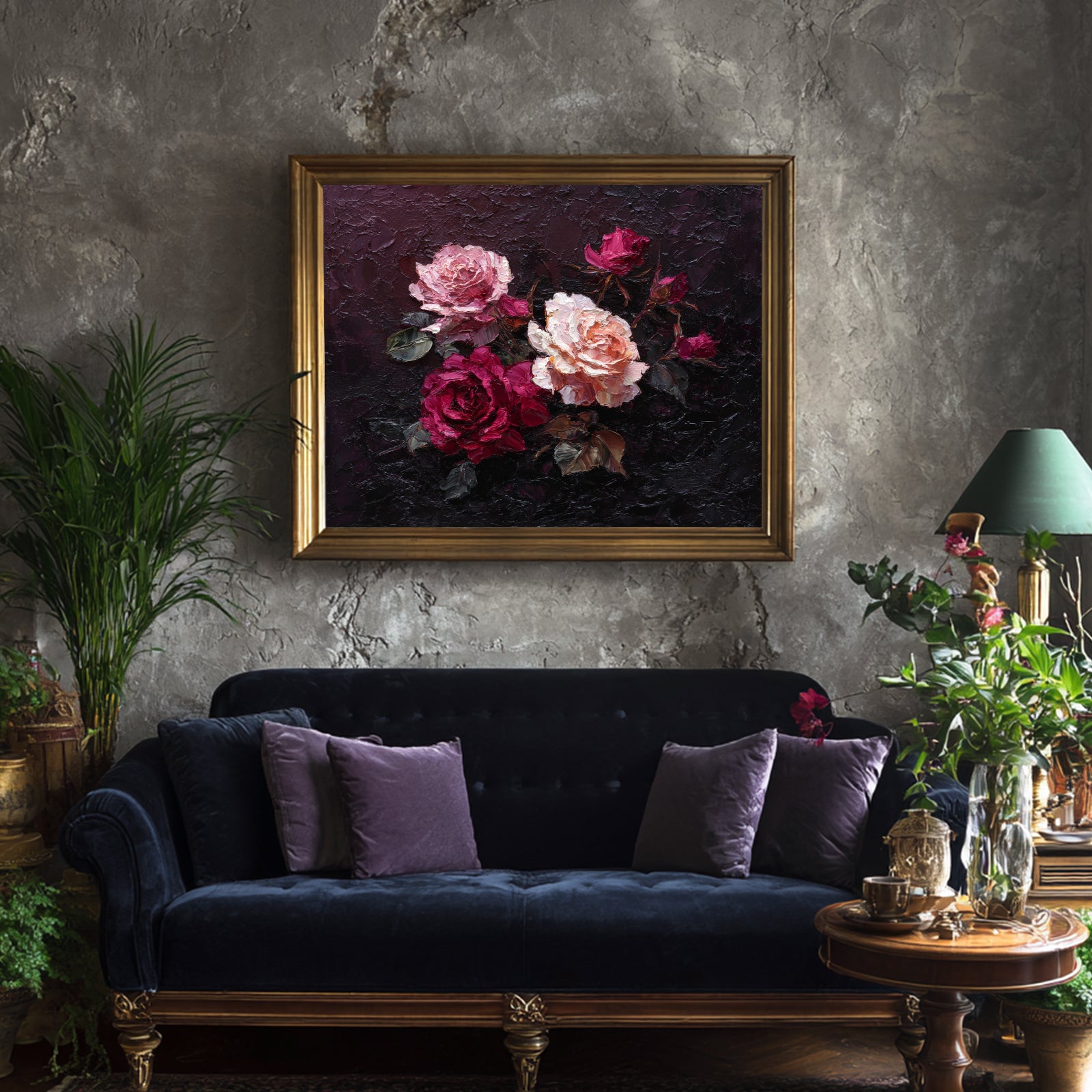 Textured Floral Painting #TF938