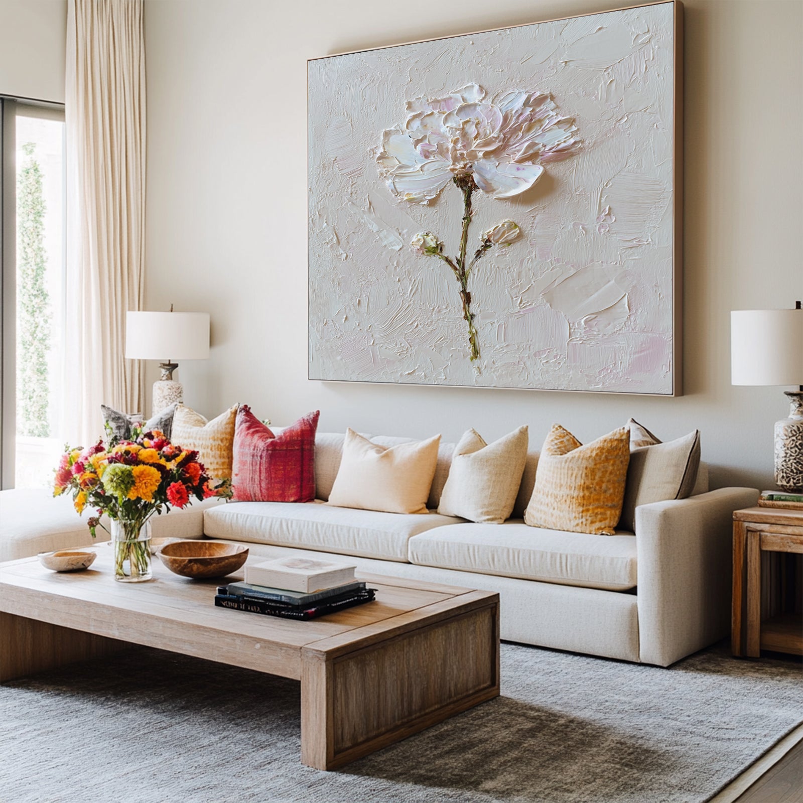 Impressionistic-Flower-Painting-#IF729-02