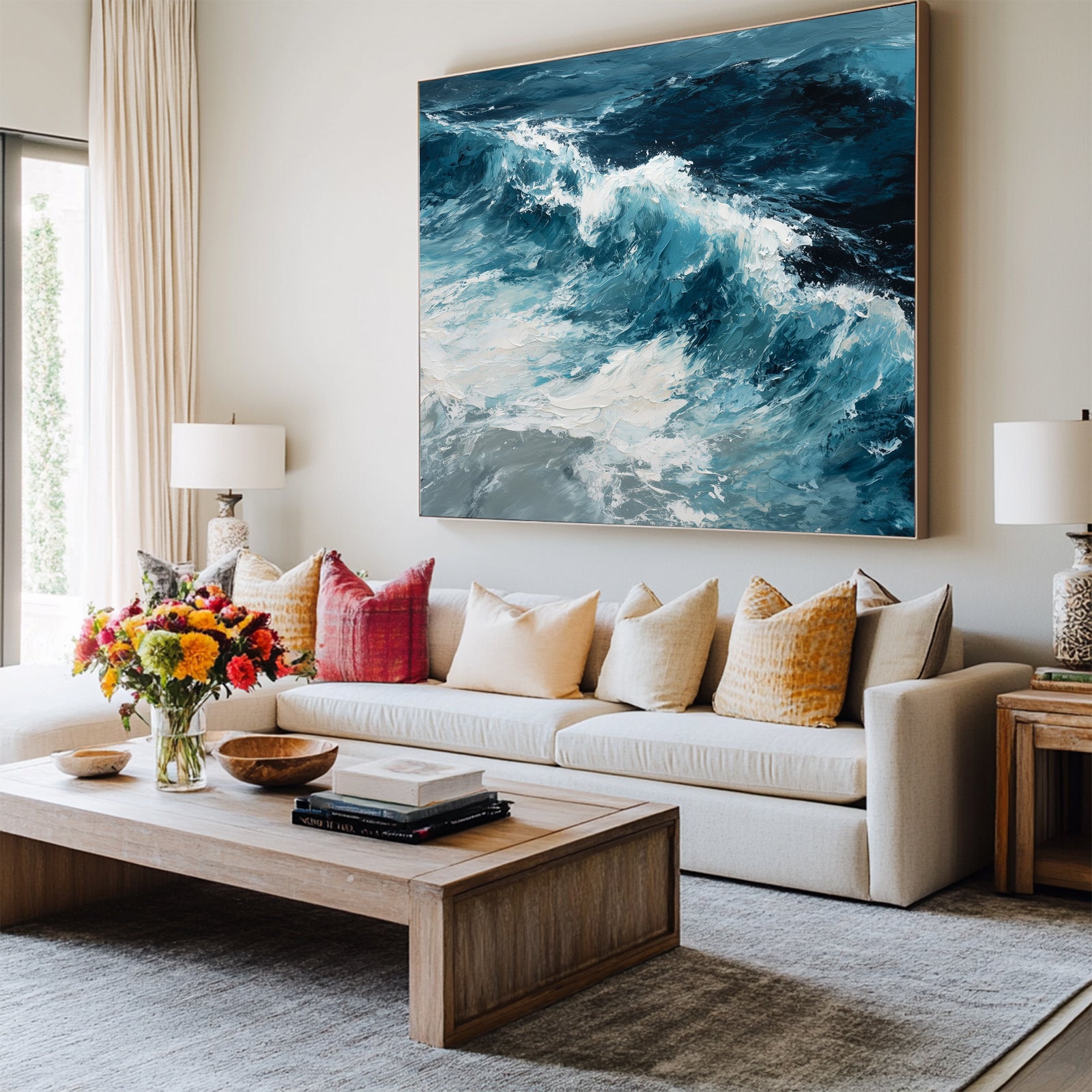 Impressionistic-Seascape-Painting-#IS873-02