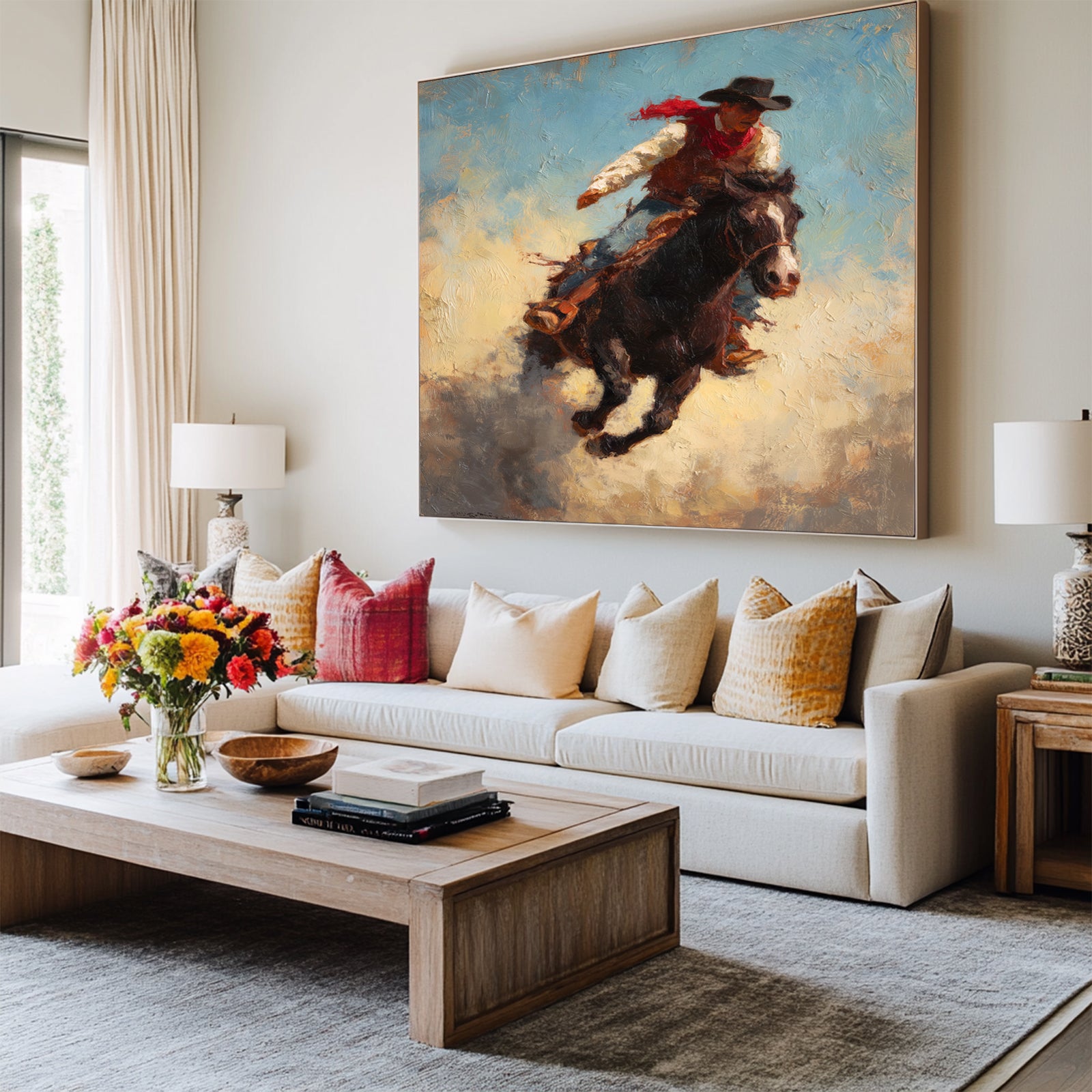 Impressionistic-Western-Painting-#IW1234-02