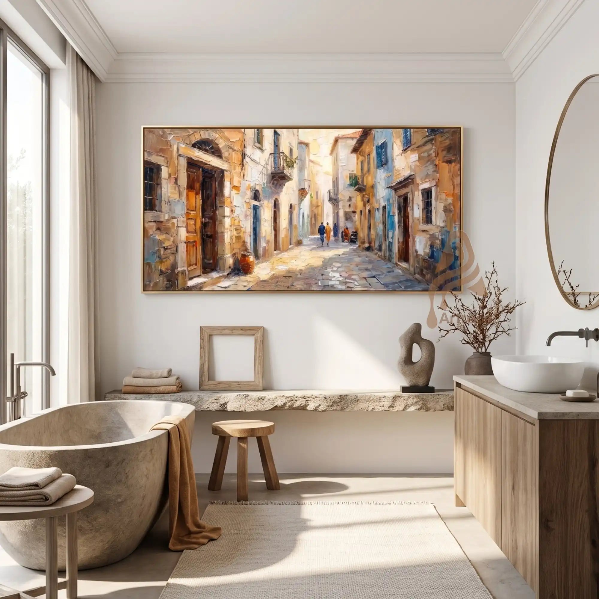 Sunlit Tuscan Alley SA64