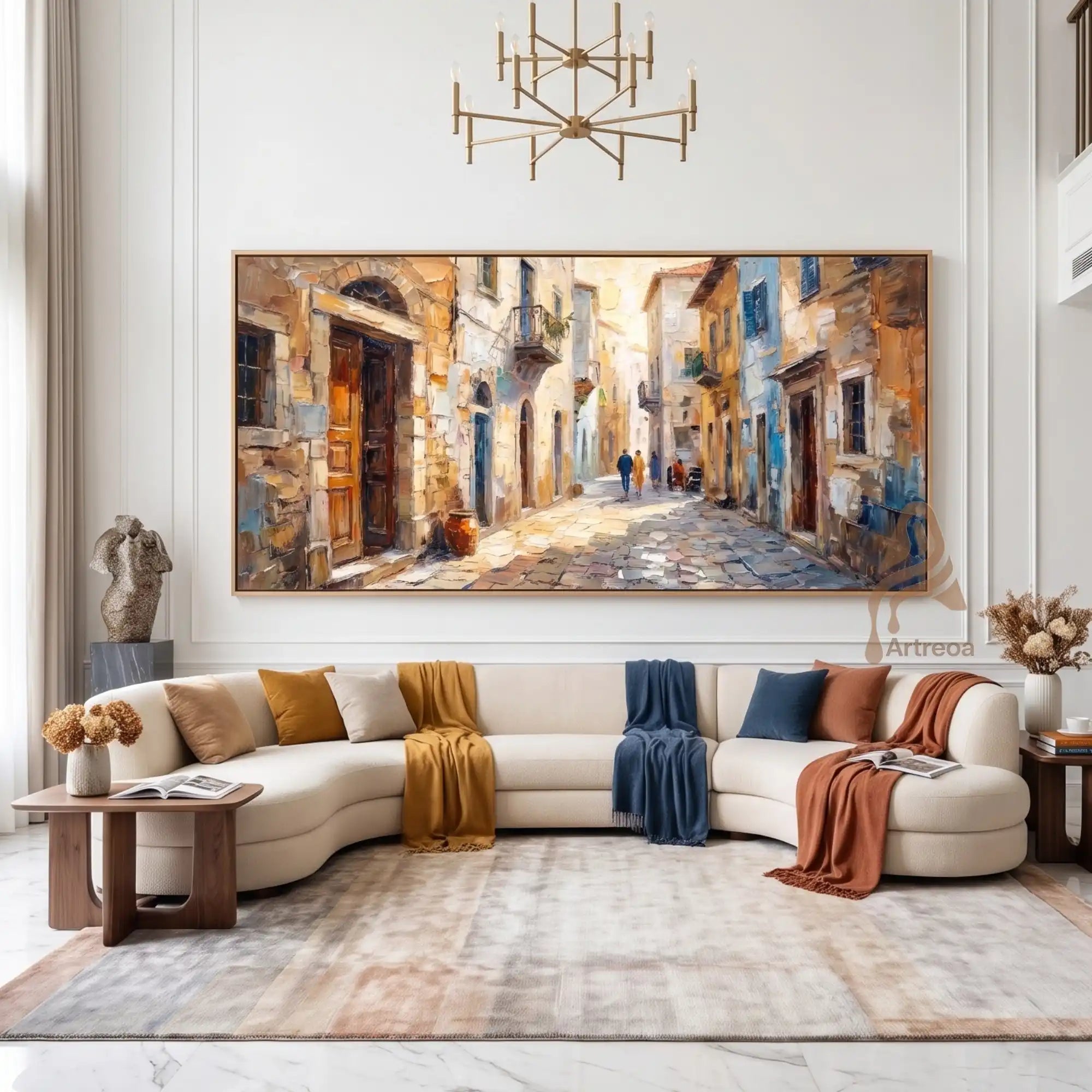 Sunlit Tuscan Alley SA64