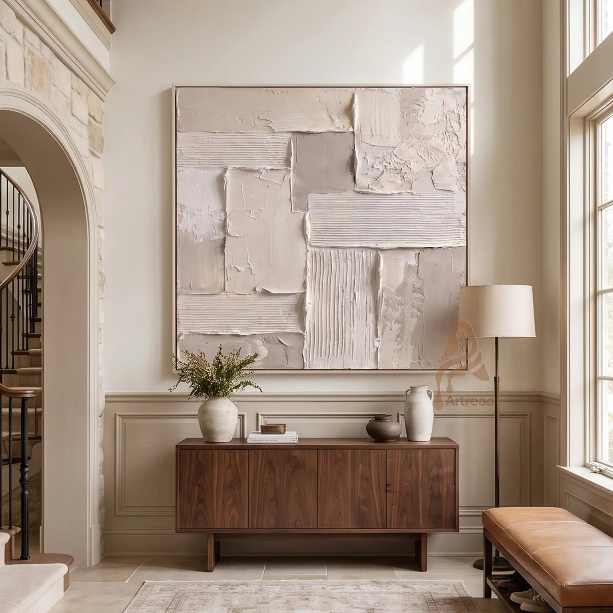 Taupe Strata Mosaic TM85