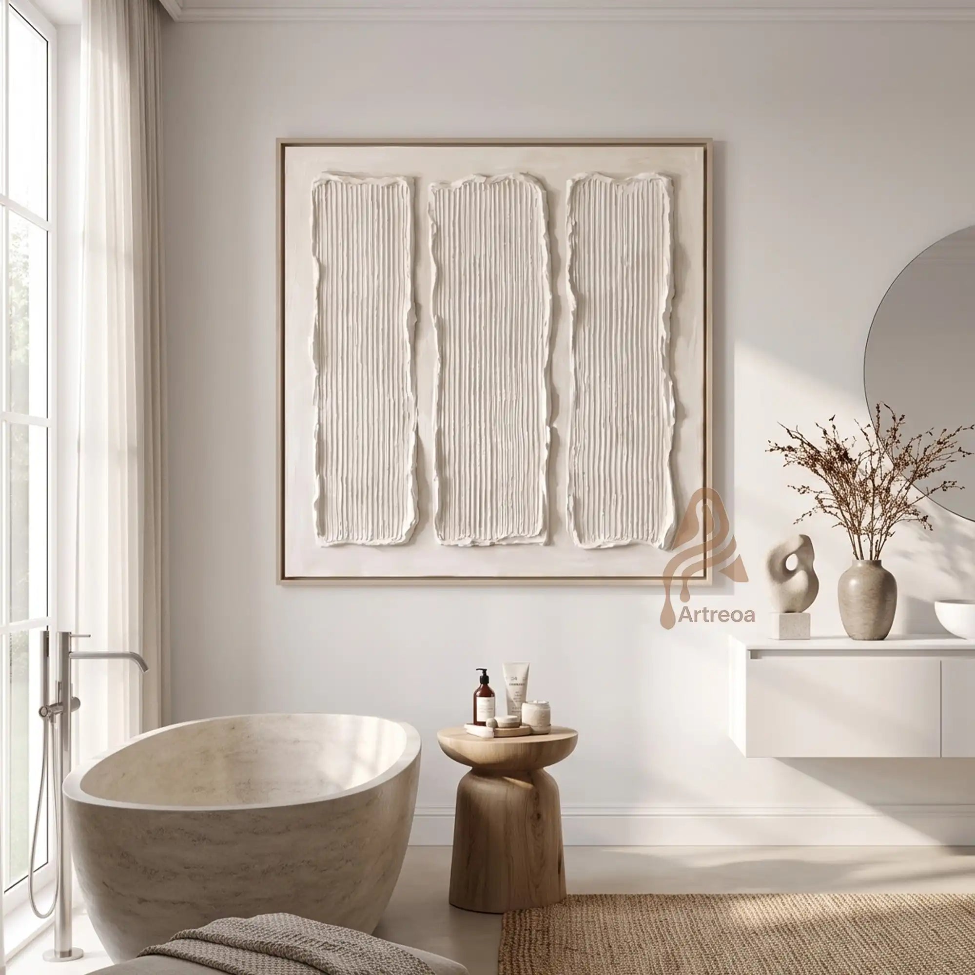 Ivory Triad Relief IR94