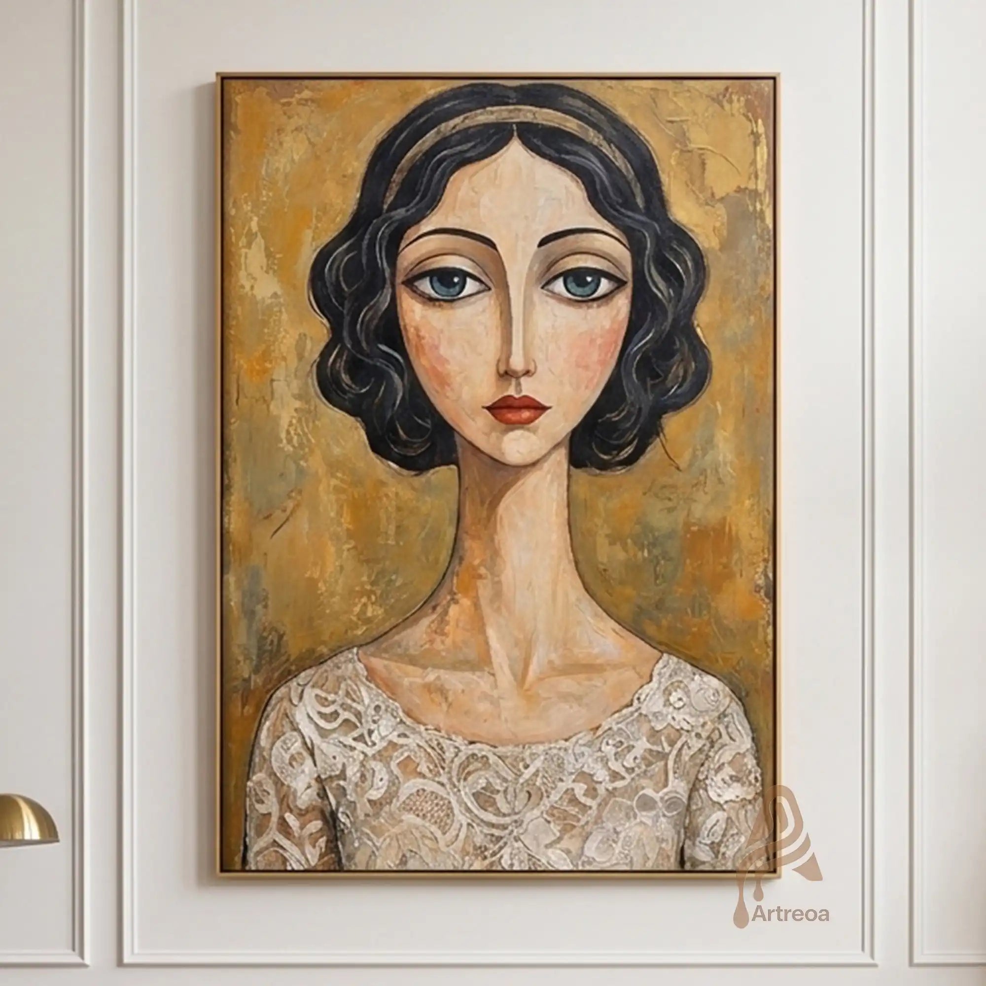 Gilded Ochre Muse GM81