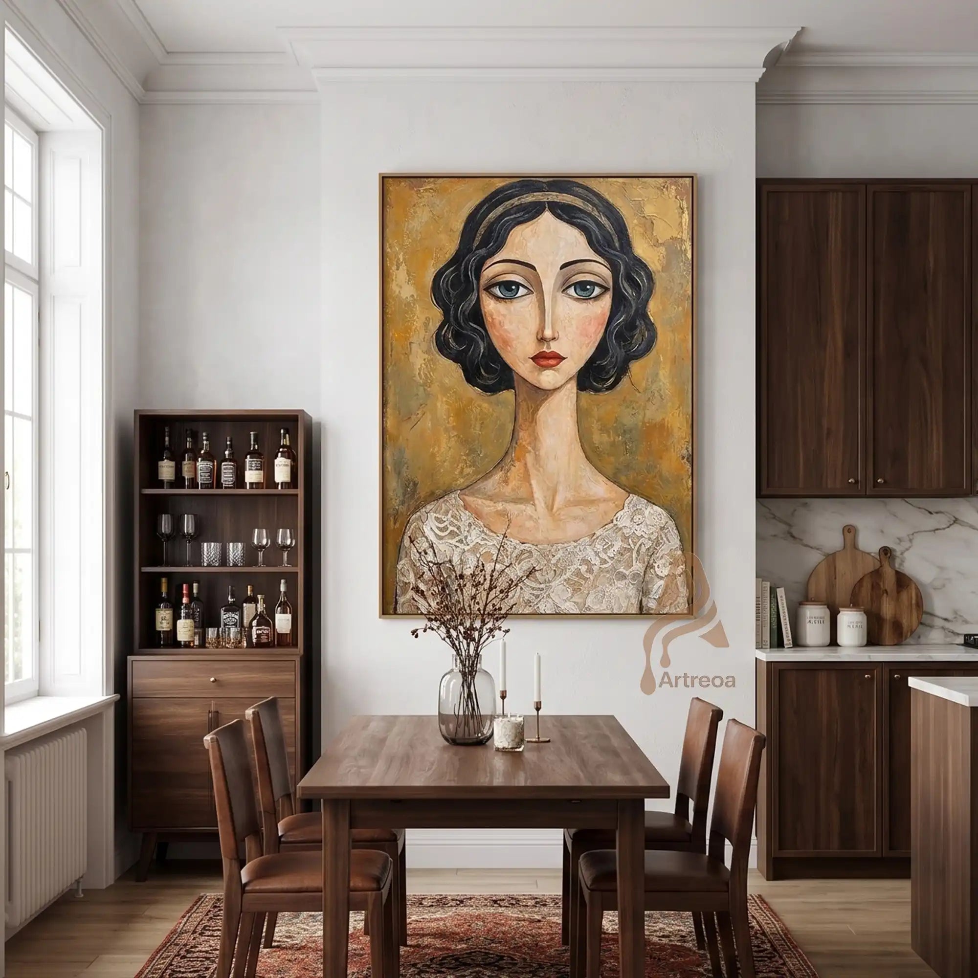Gilded Ochre Muse GM81