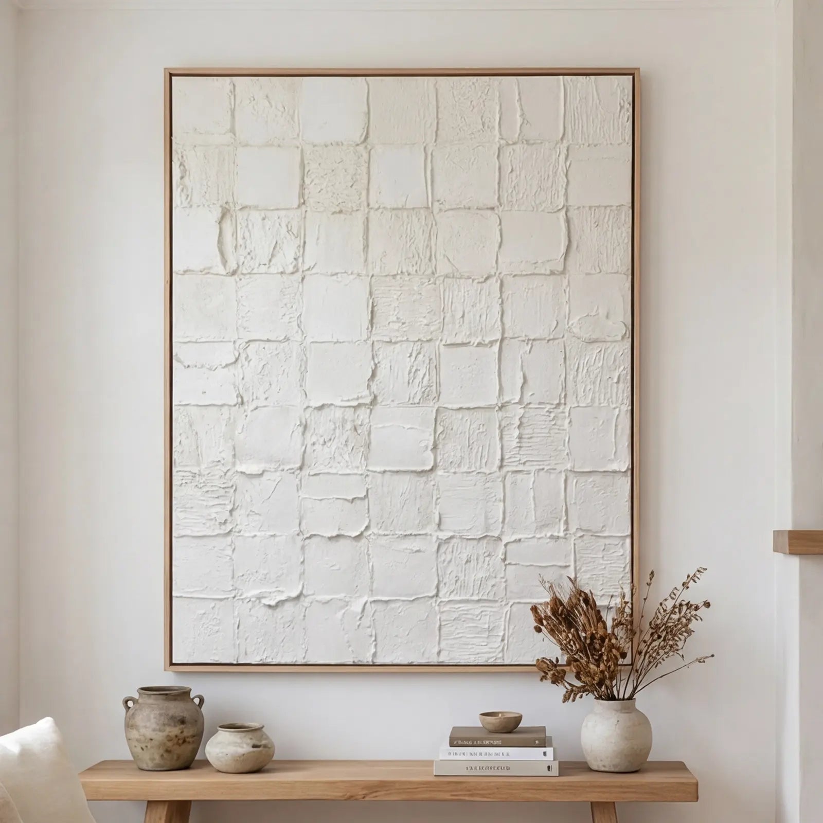 Alabaster Grid Relief AR104