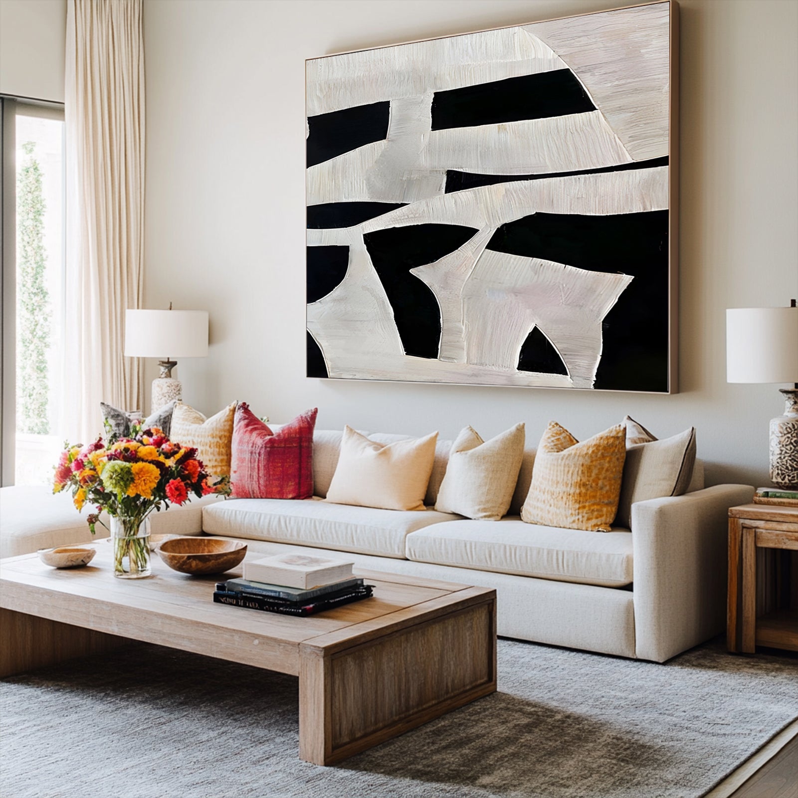 Minimalist-Black-&-White-Painting-#MBW295-02