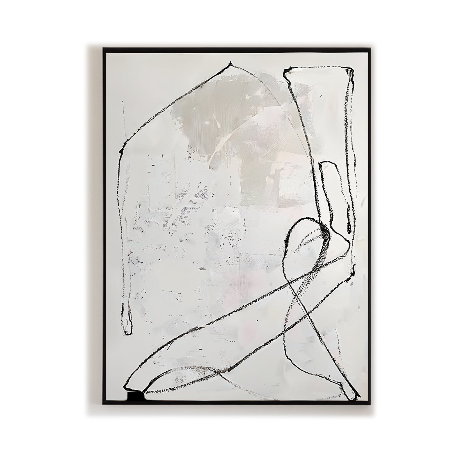 Minimalist-Black-&-White-Painting-#MBW987-01