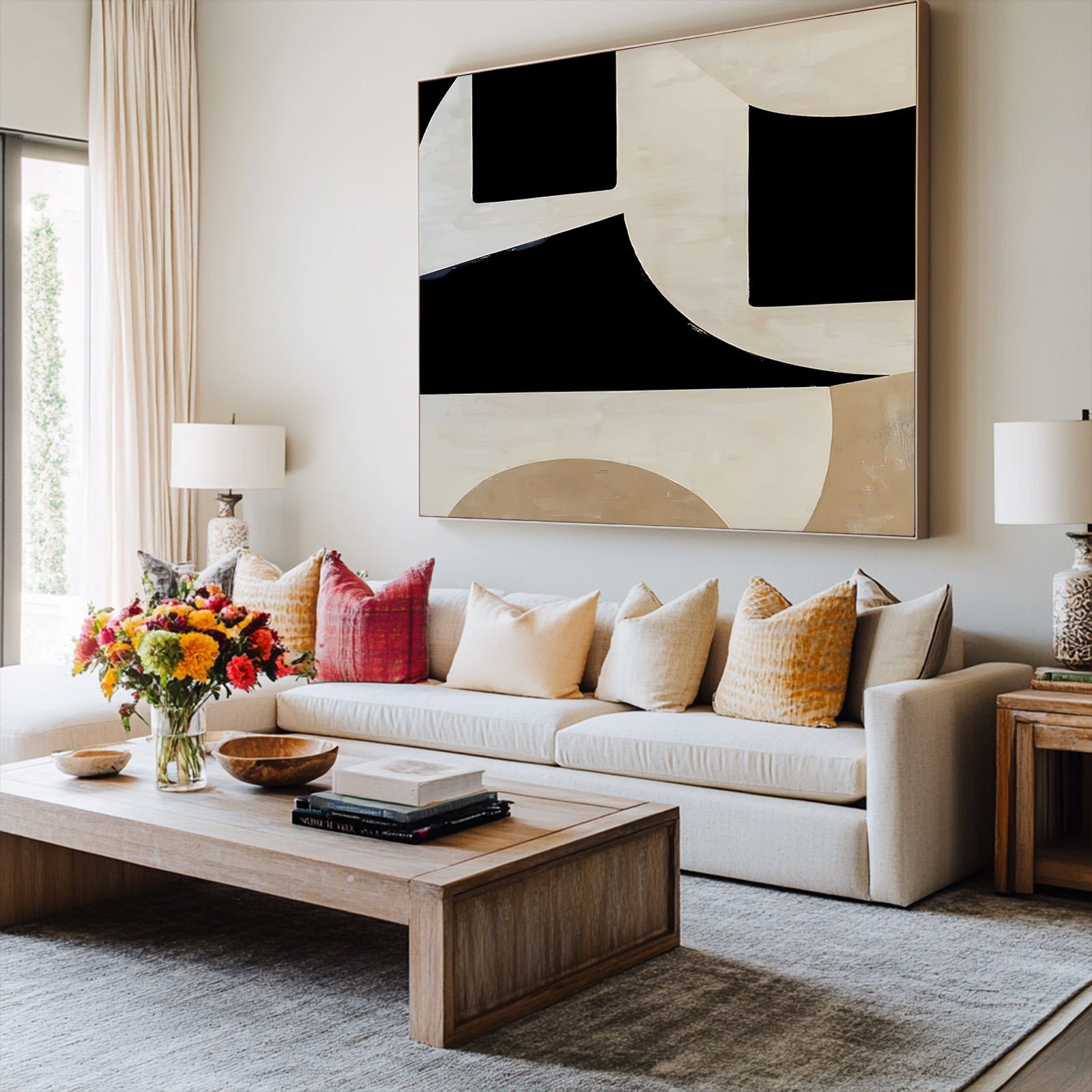 Minimalist-Geometric-Painting-#MG142-02