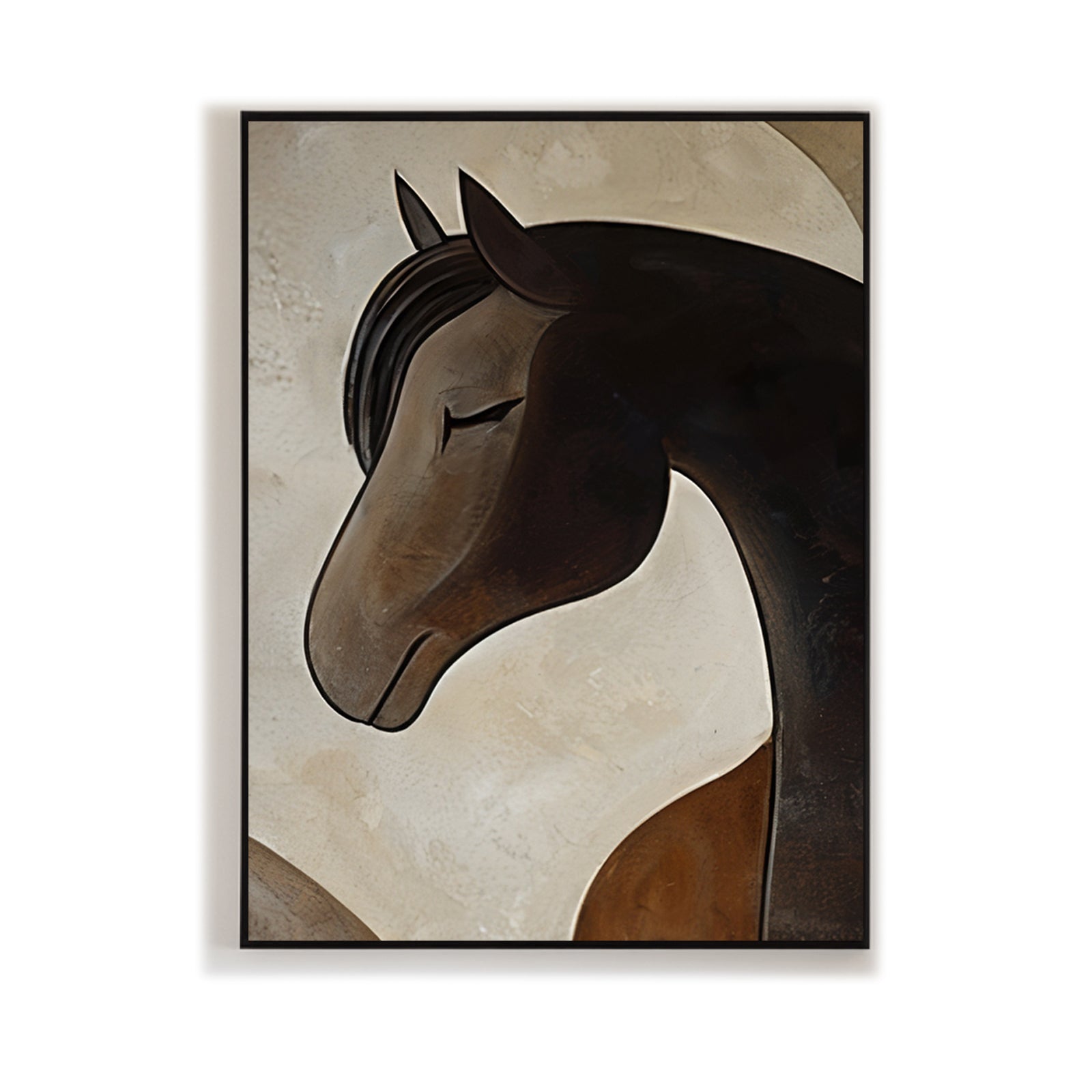 Minimalist-Horse-Painting-#MH728-01
