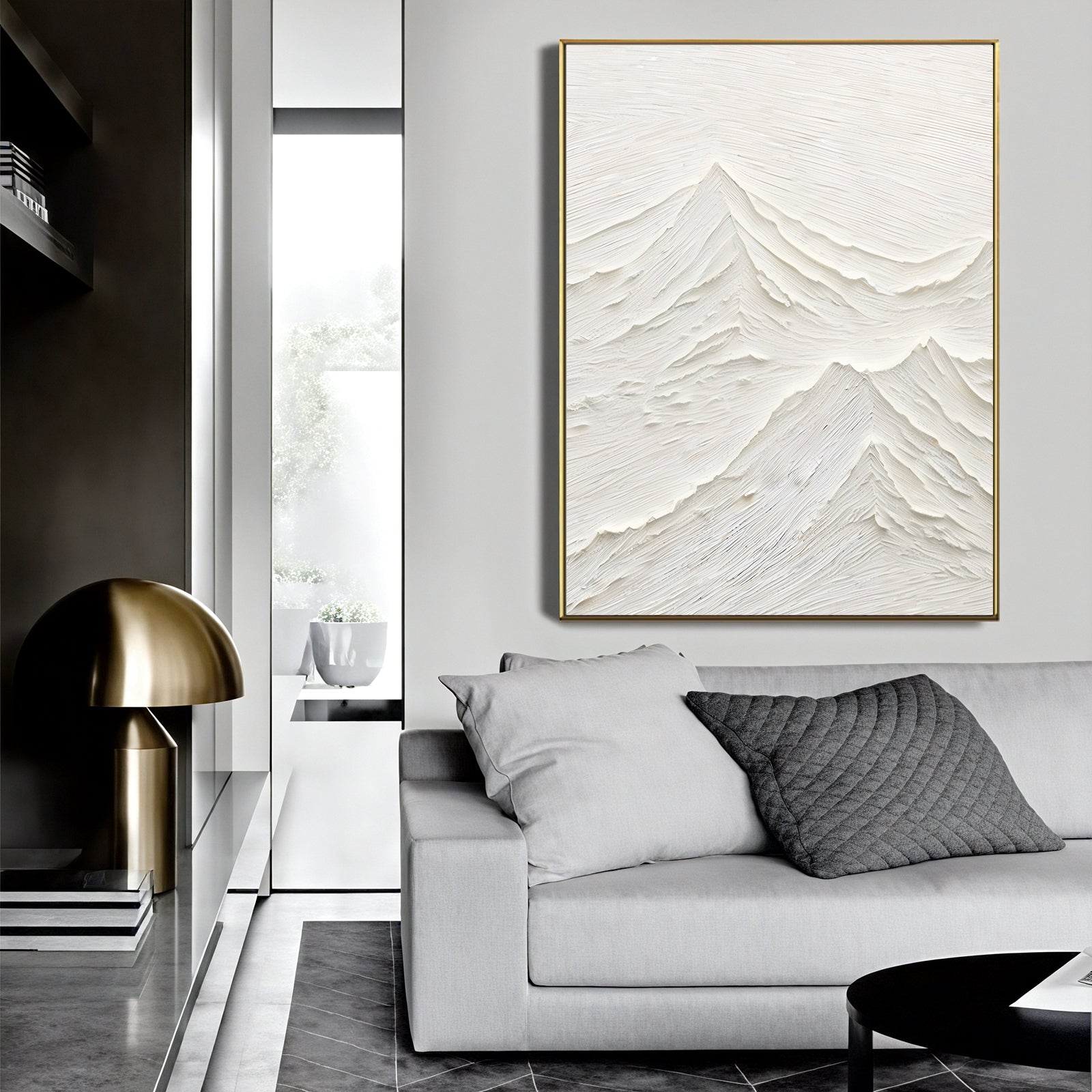 Neutral Minimalist Mountain #MN471