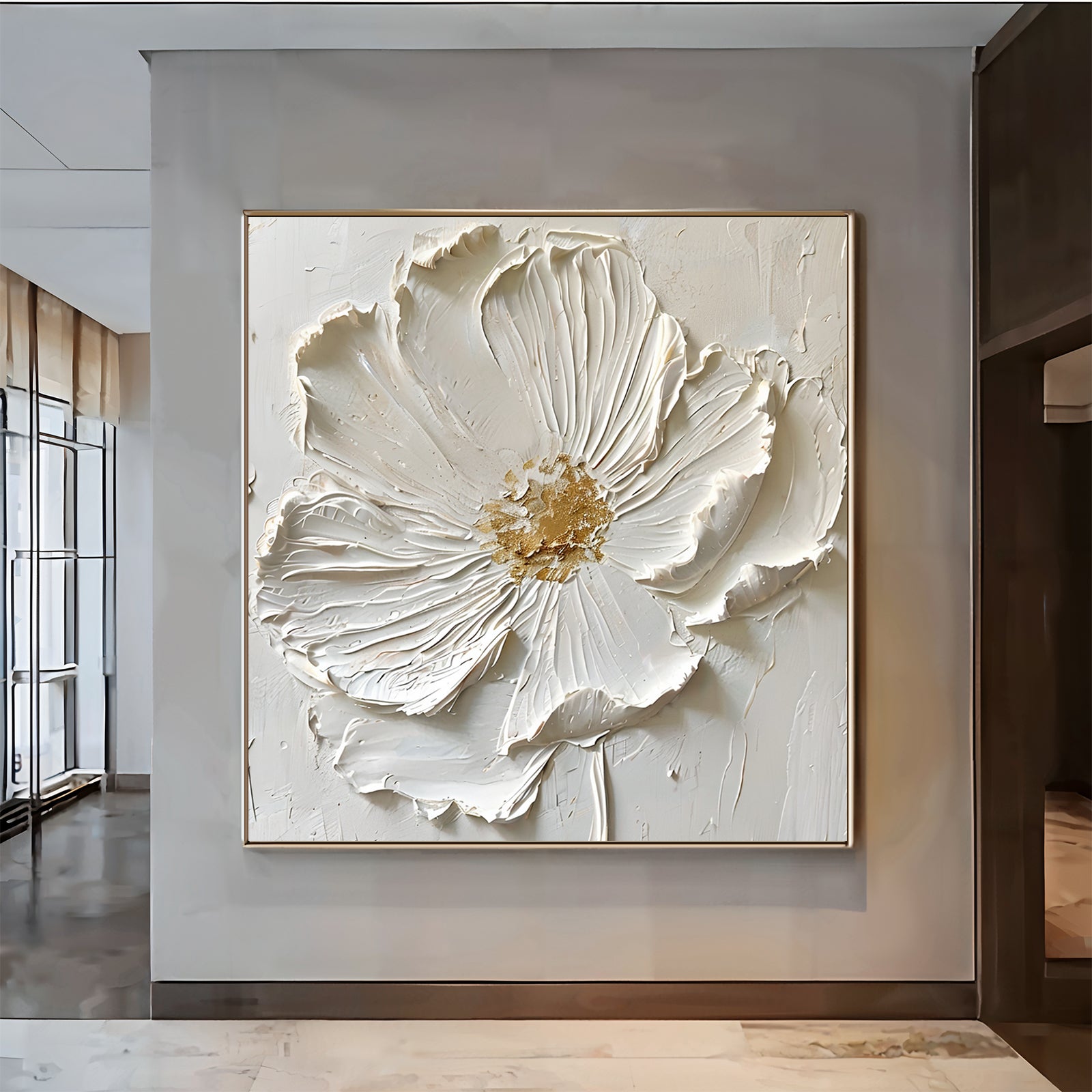 Textured Floral Painting #TF934