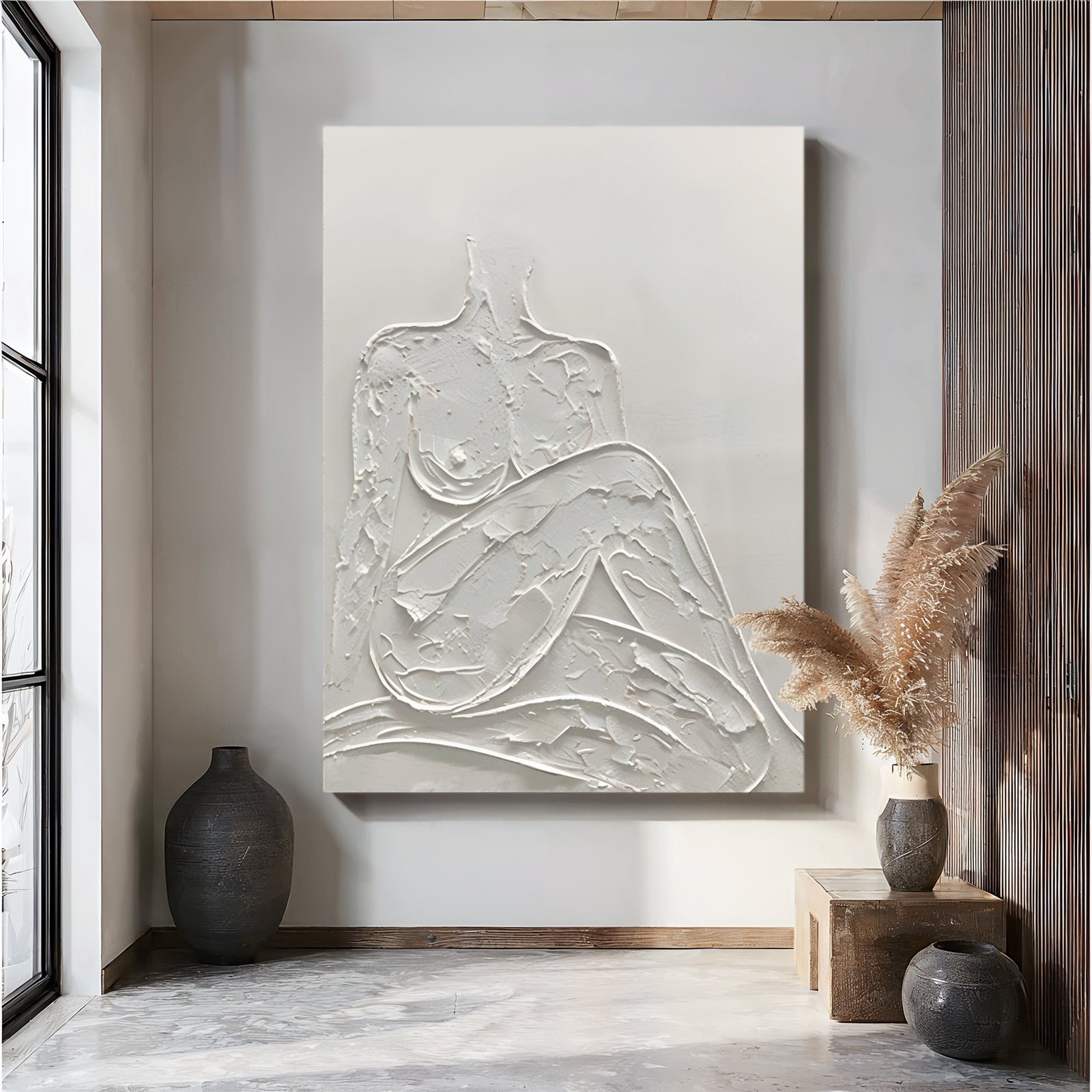 Minimalist Textured Relief #MR123