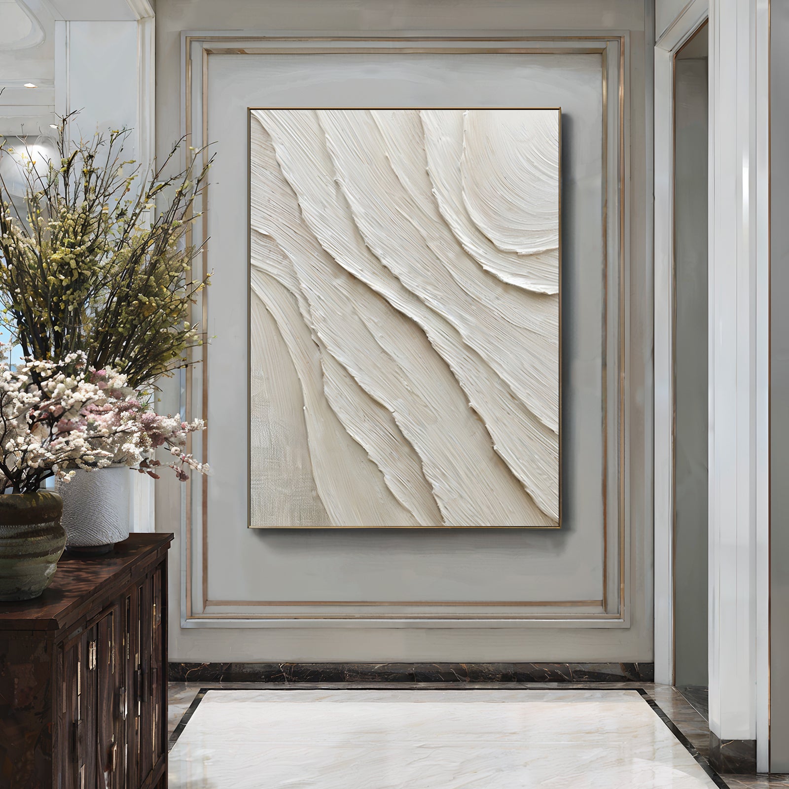 Textured Minimalist Painting #MT457