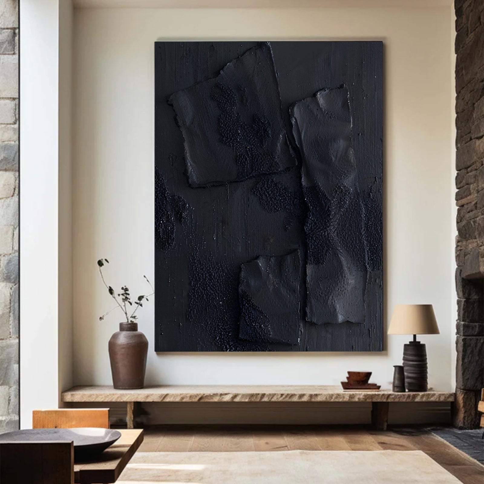 Minimalist Textured Painting #MT457