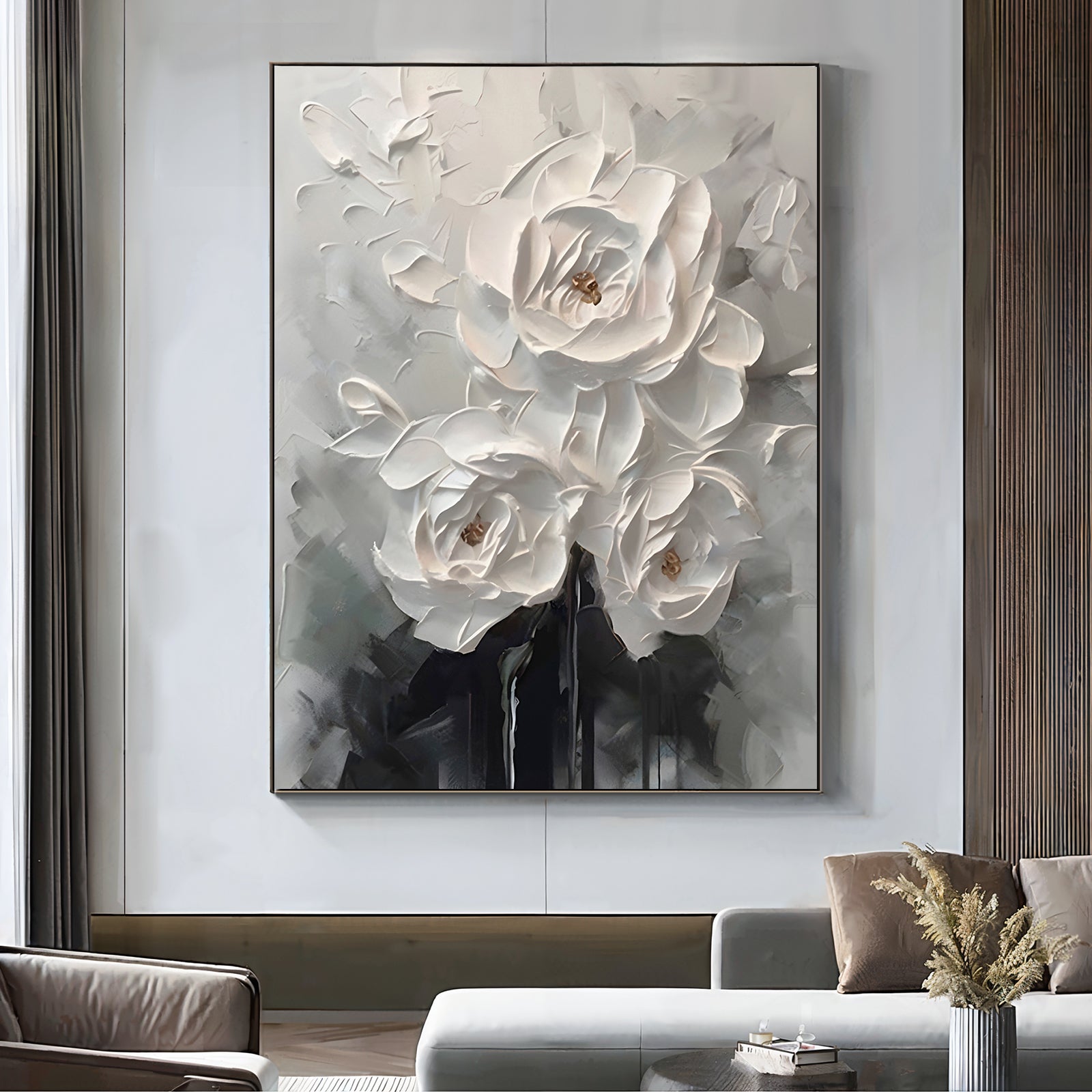 Textured Floral Painting #TF784