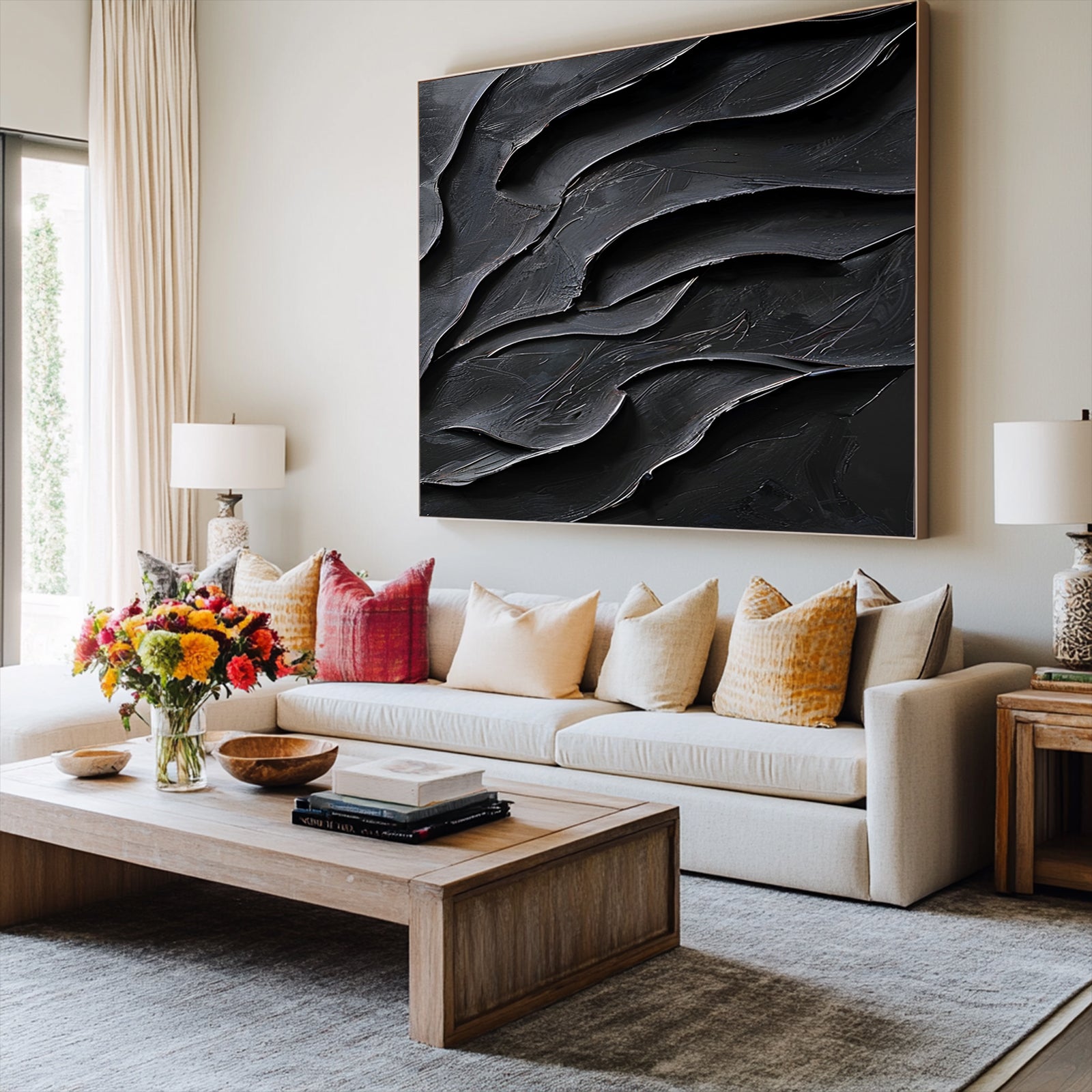 Monochromatic-Abstract-Painting-#MA1023-09