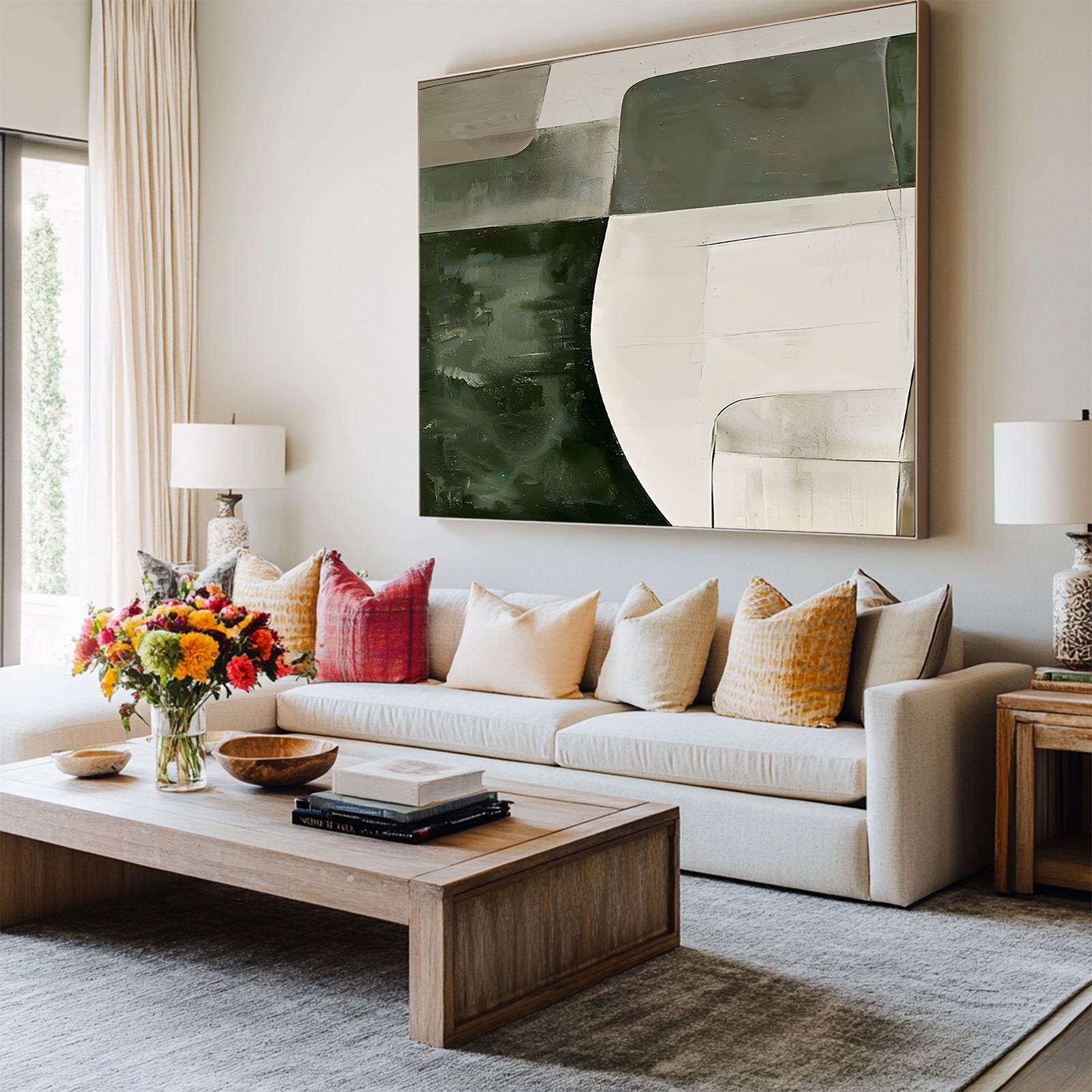 Muted-Geometric-Abstract-Painting-#GA7821-11