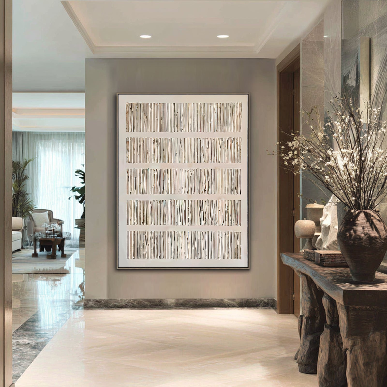 Minimalist Neutral Painting #MN1264