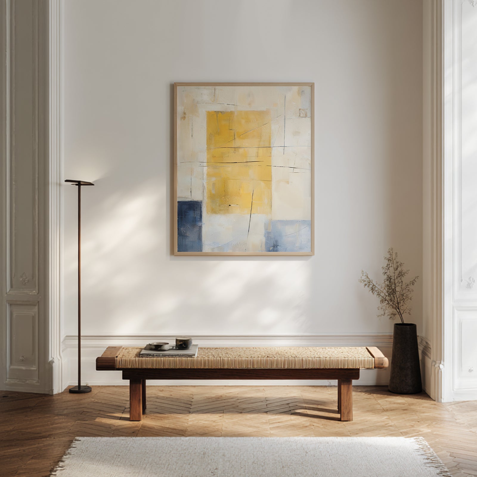 Pastel Abstract Painting #AB456