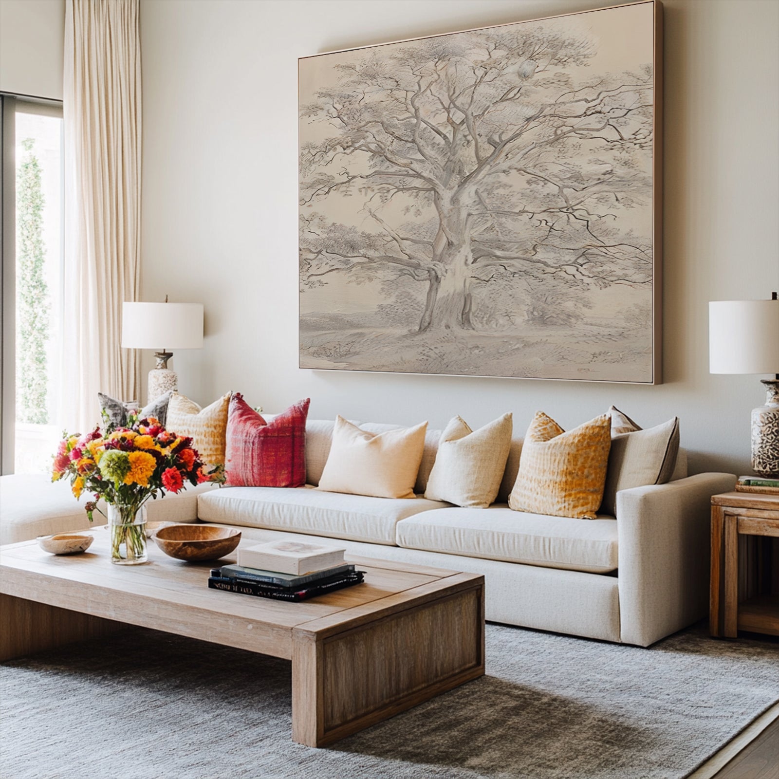 Realistic-Tree-Drawing-#RT453-02