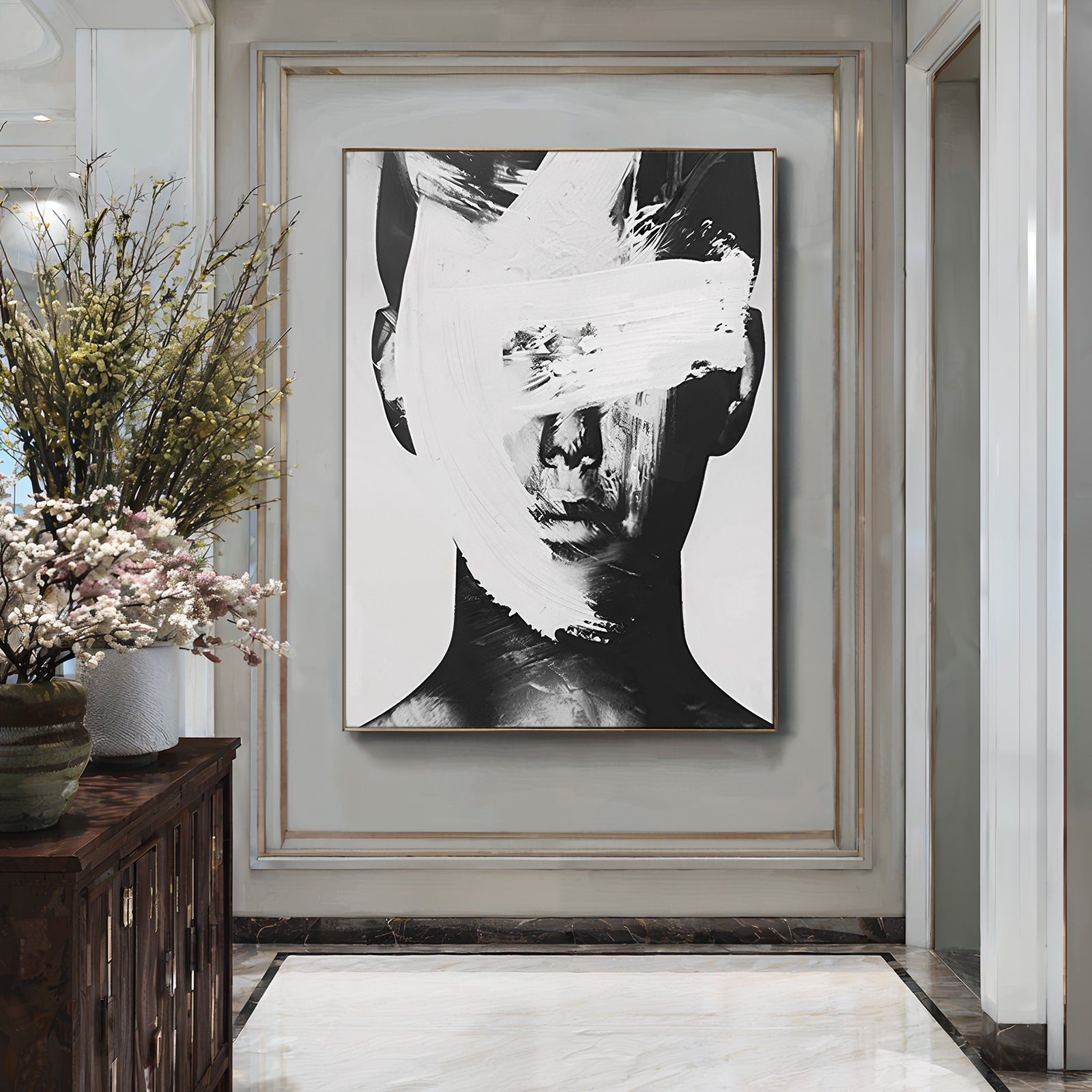 Textured Portrait Painting #TP768