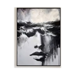 Surreal-Monochrome-Painting-#SM1023-01