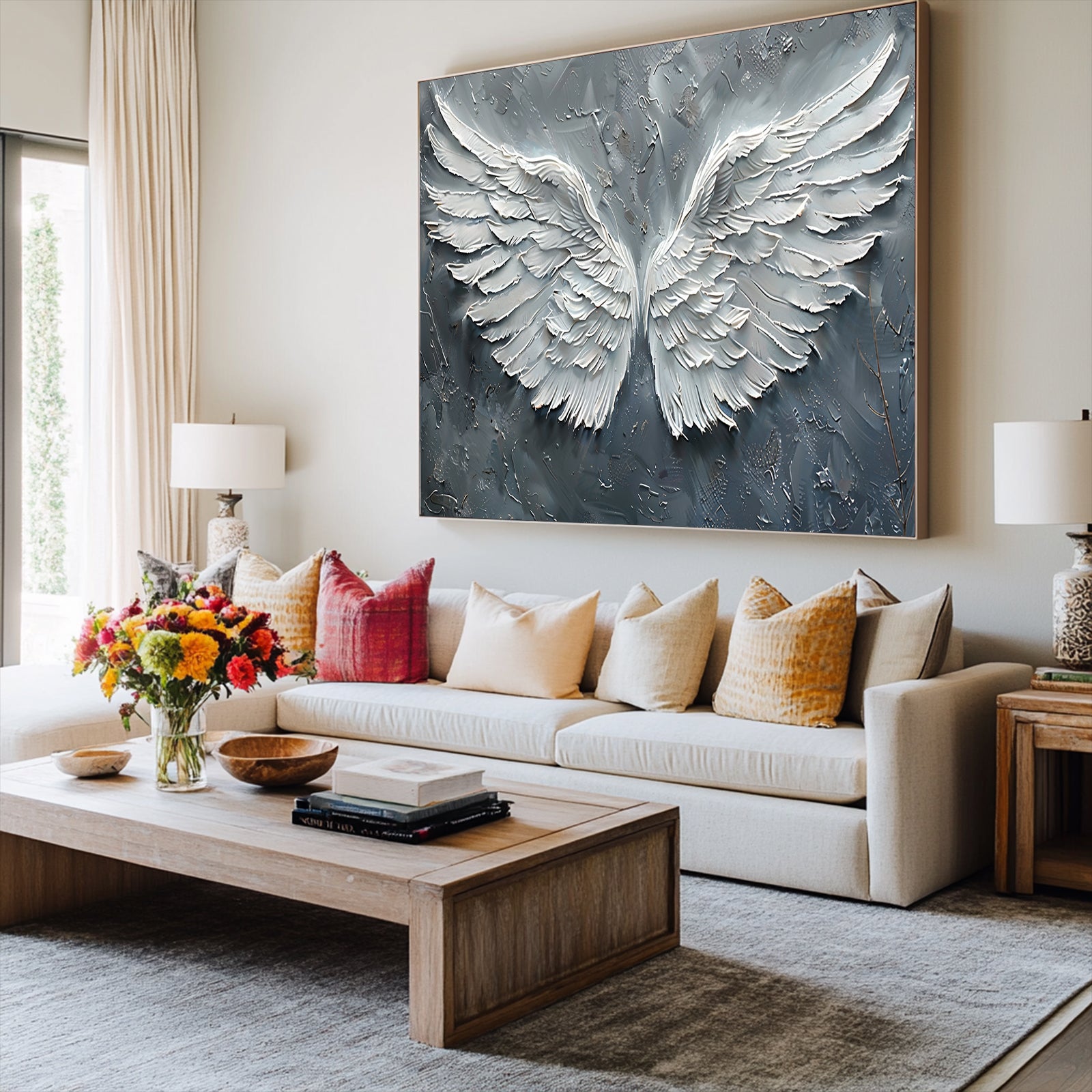 Textured-Angel-Wings-Painting-#TAW4821-02