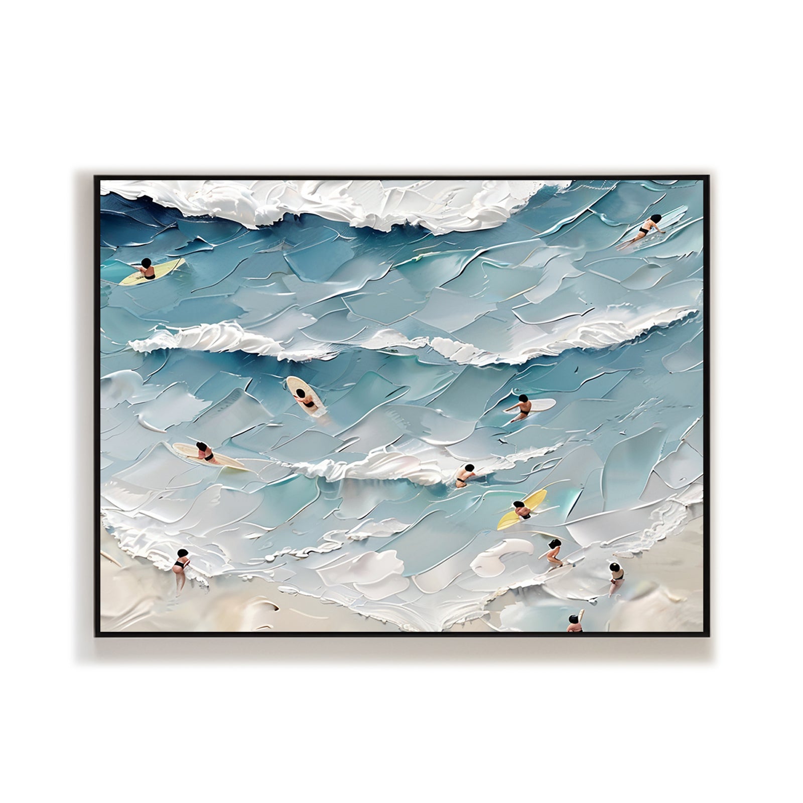 Textured-Beach-Impressionist-Painting-#TBI4728-01