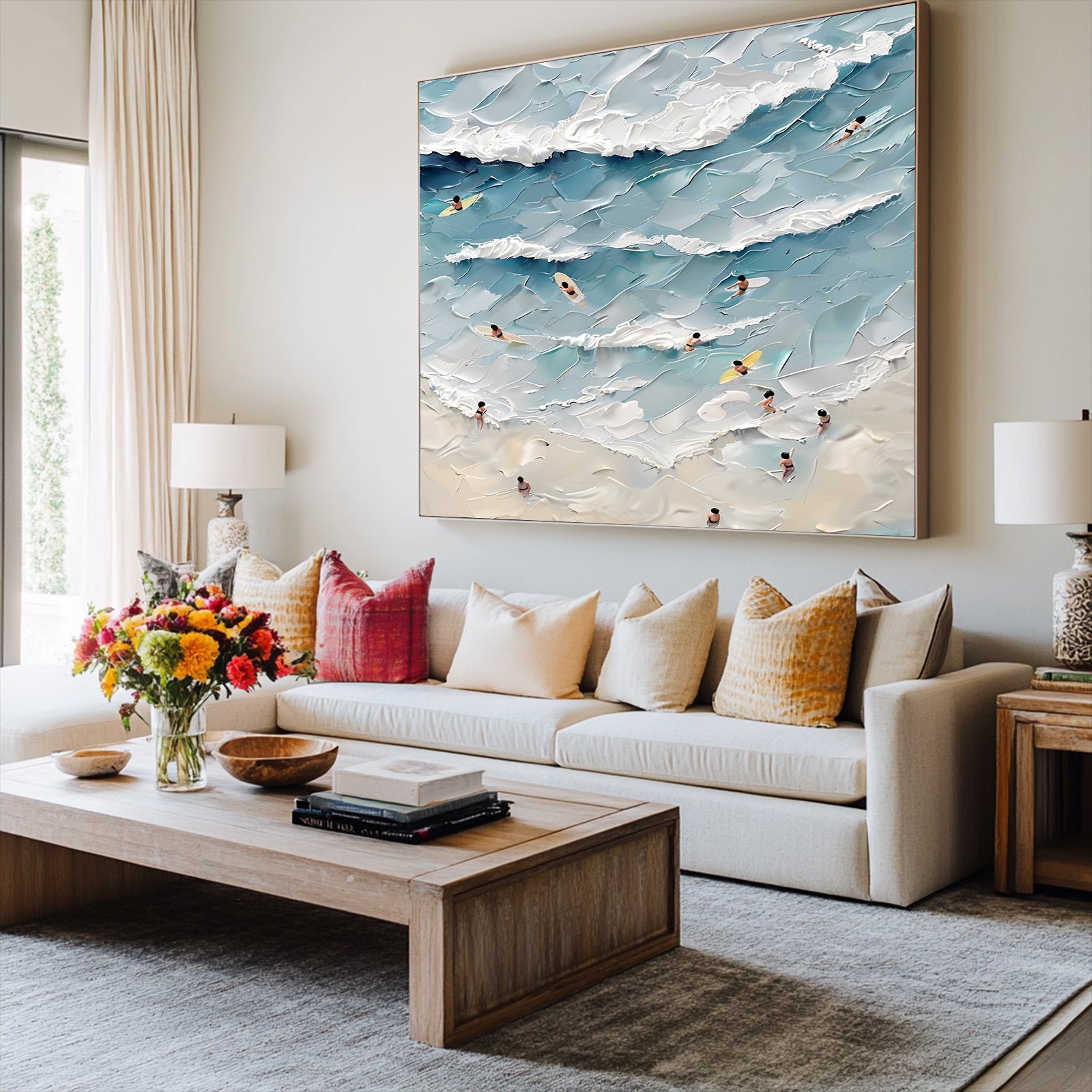 Textured-Beach-Impressionist-Painting-#TBI4728-02