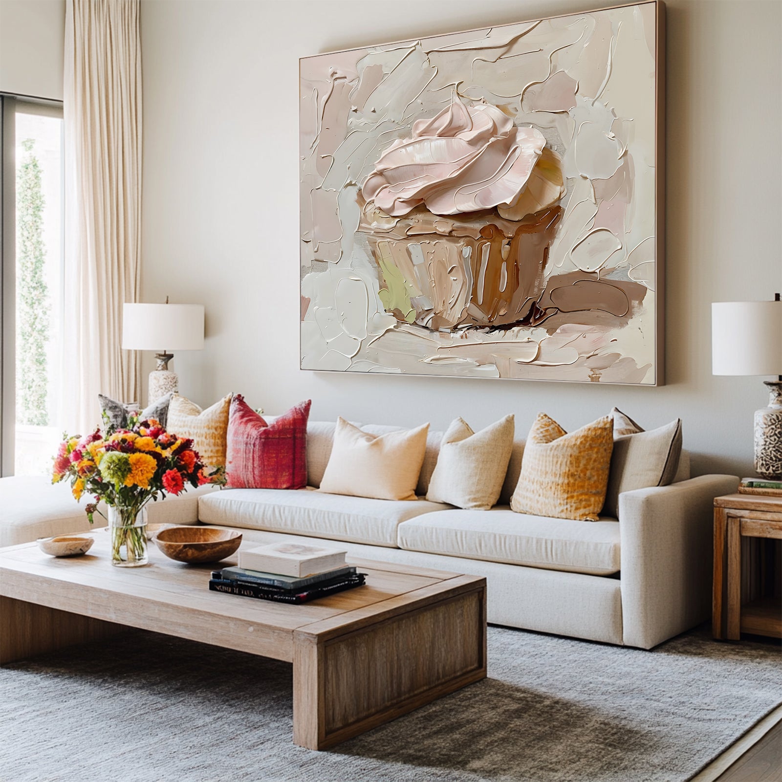 Textured-Cupcake-Painting-#TC1287-11